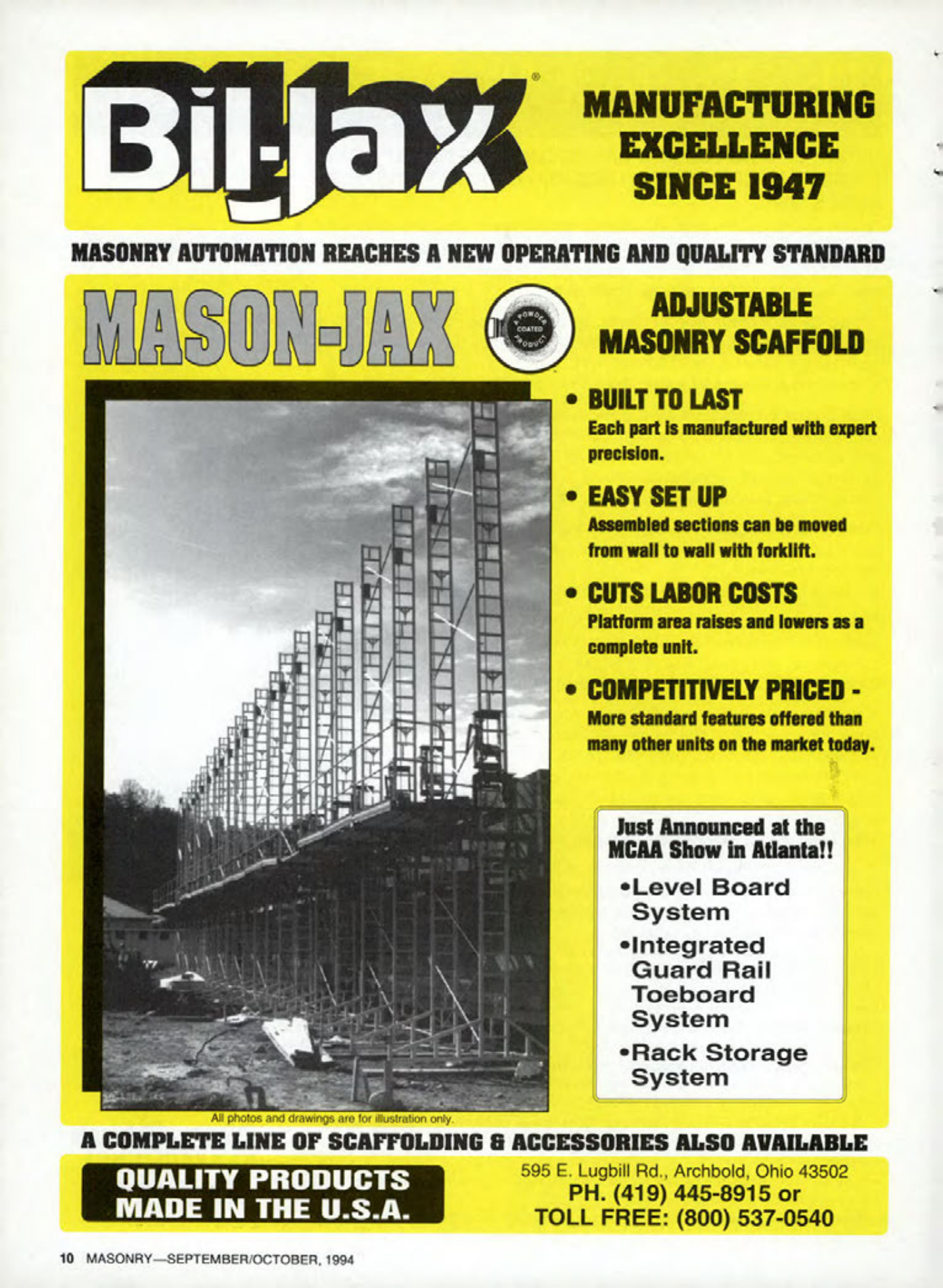 Masonry Magazine October 1994 Page. 10