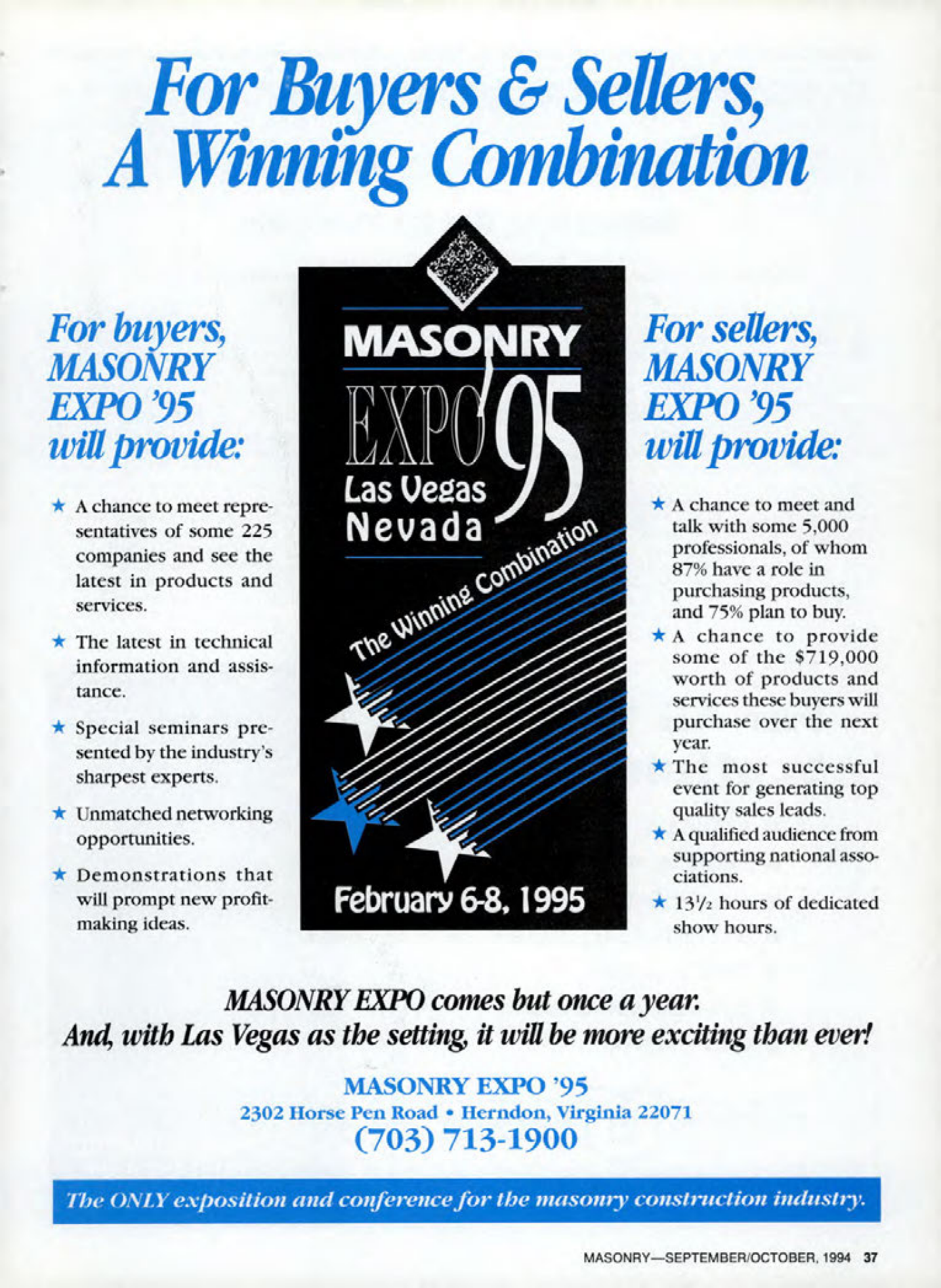 Masonry Magazine October 1994 Page. 37