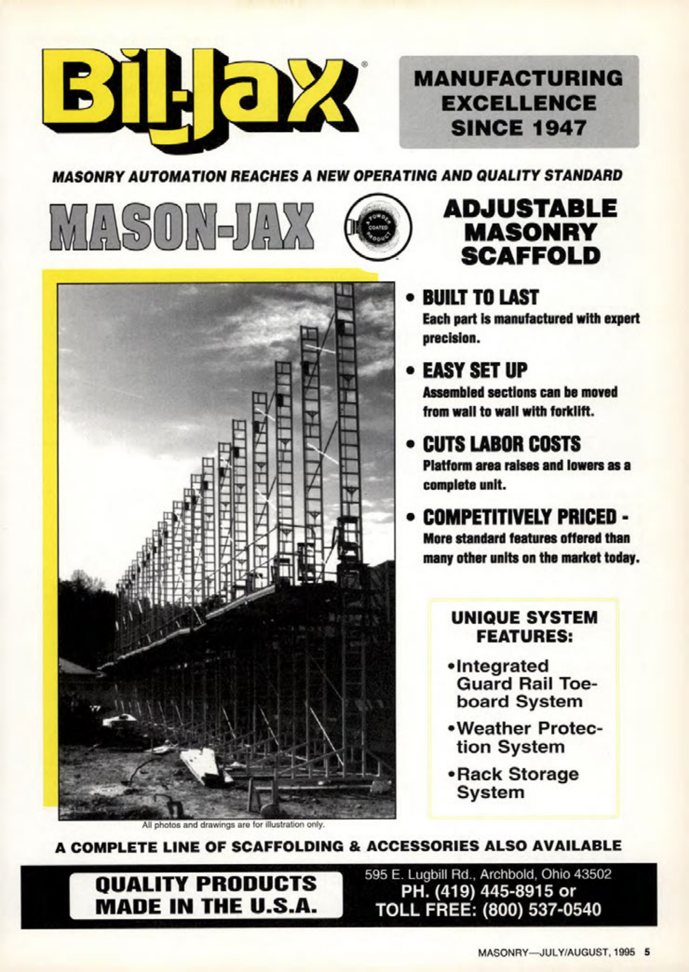 Masonry Magazine August 1995 Page. 5