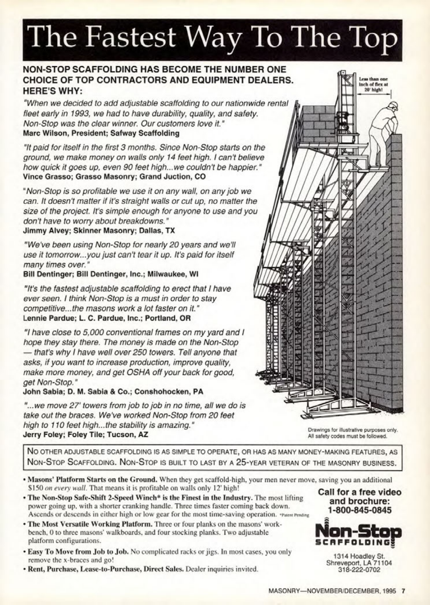 Masonry Magazine December 1995 Page. 7