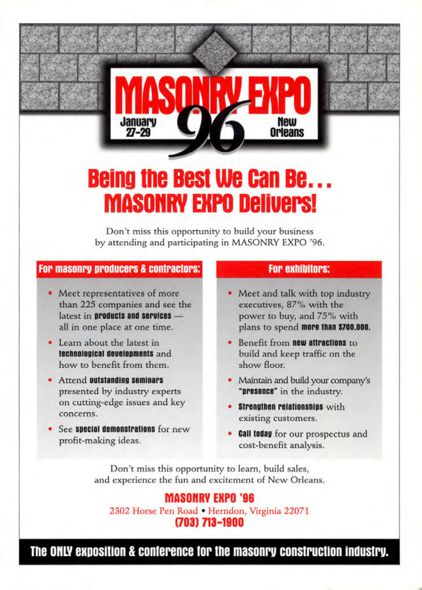 Masonry Magazine December 1995 Page. 43