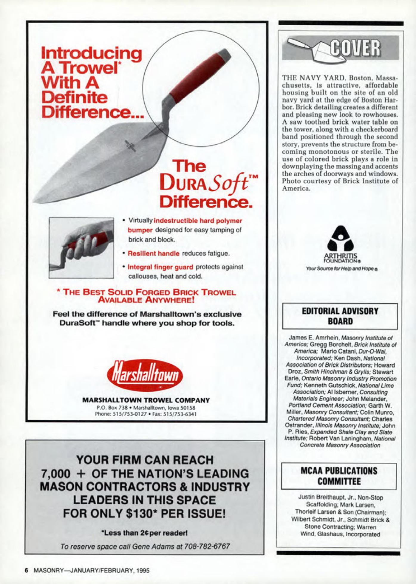 Masonry Magazine February 1995 Page. 6