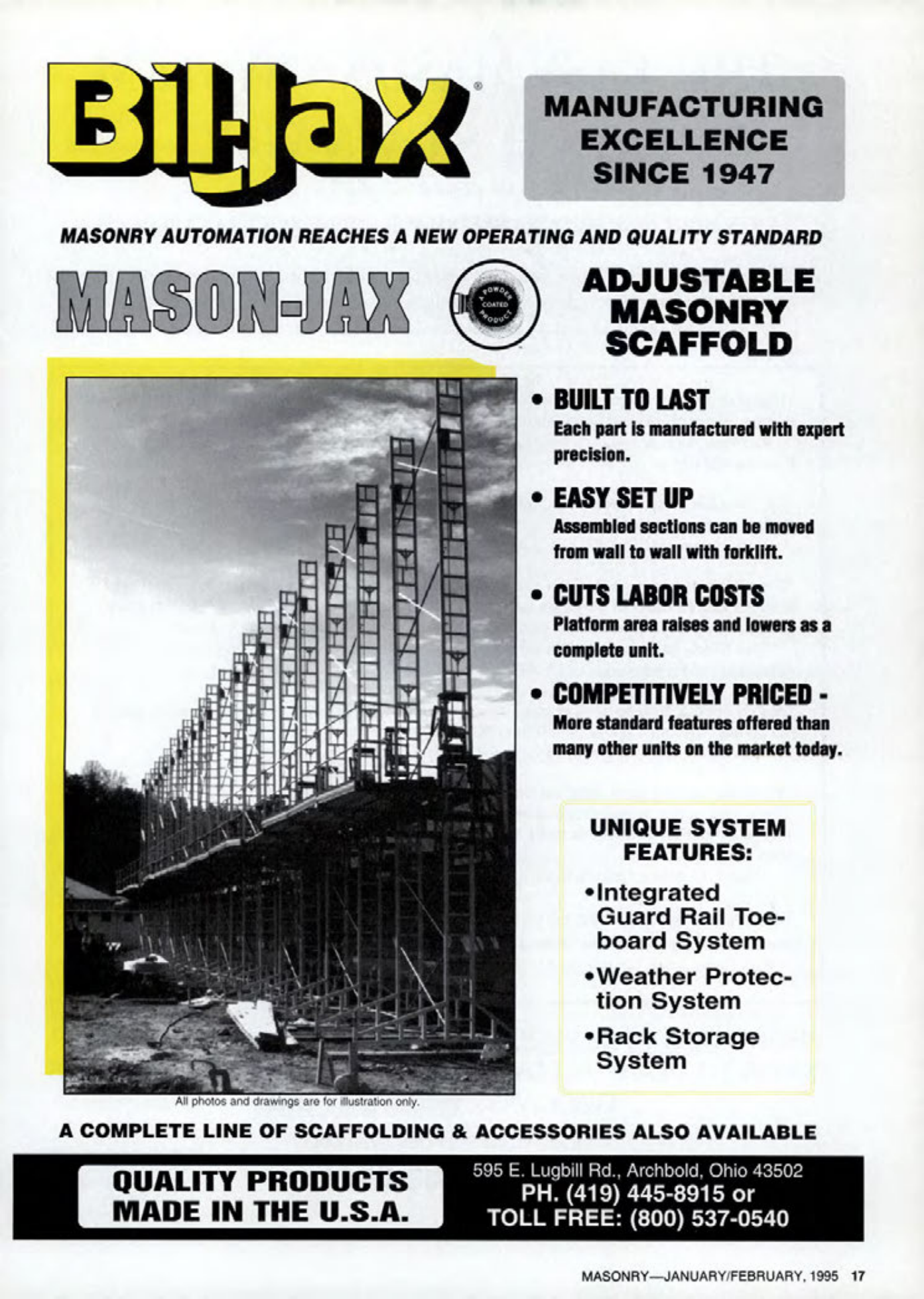 Masonry Magazine February 1995 Page. 17