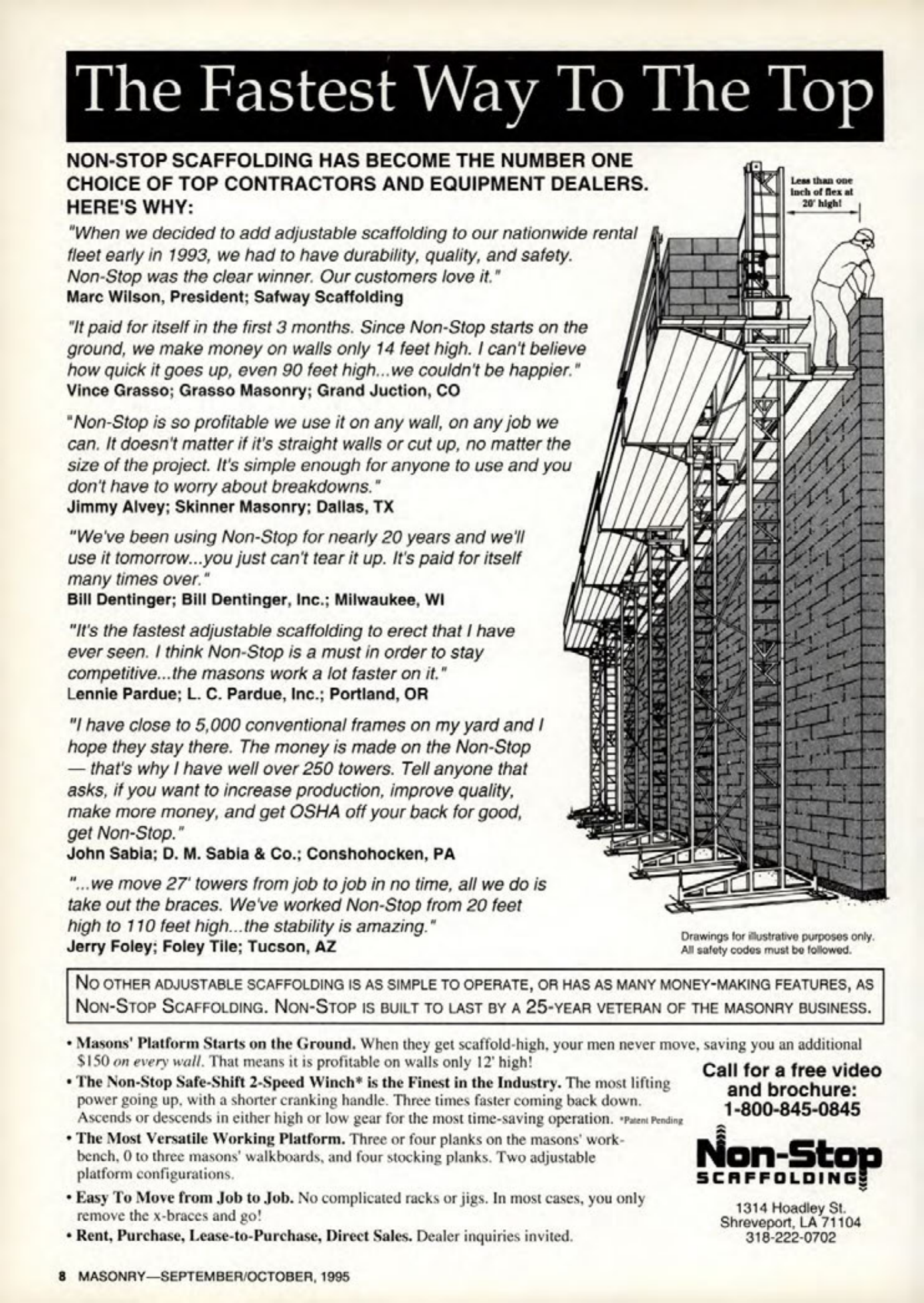 Masonry Magazine October 1995 Page. 8