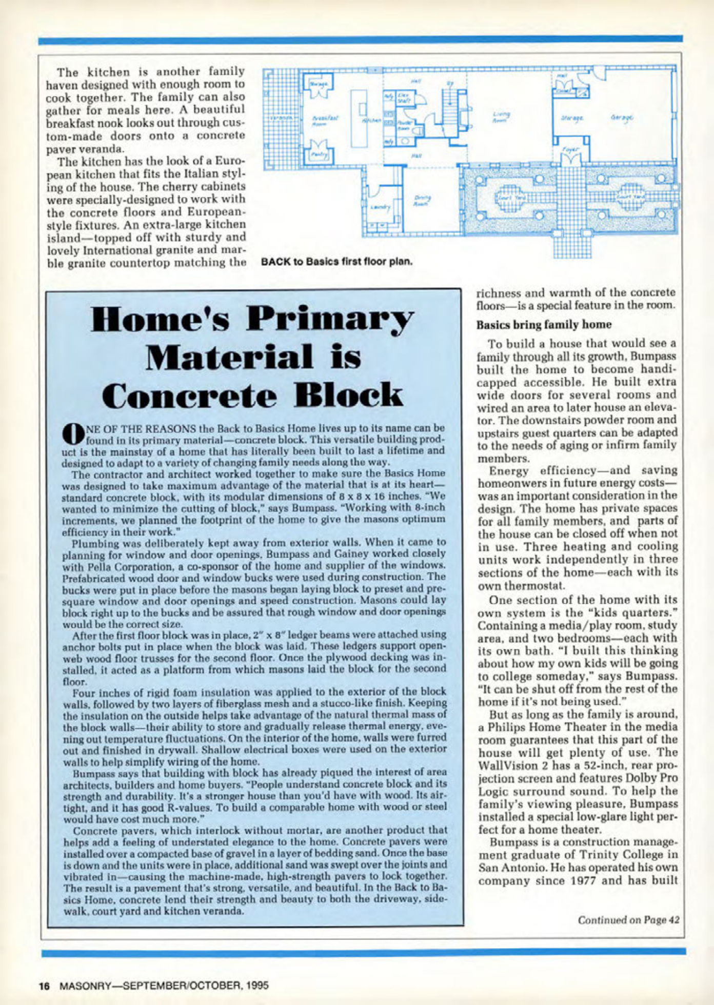 Masonry Magazine October 1995 Page. 16