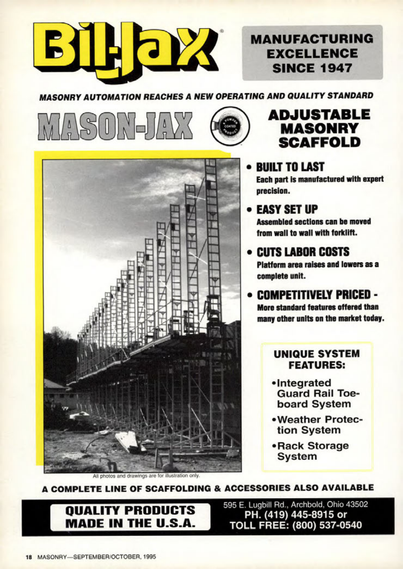 Masonry Magazine October 1995 Page. 18