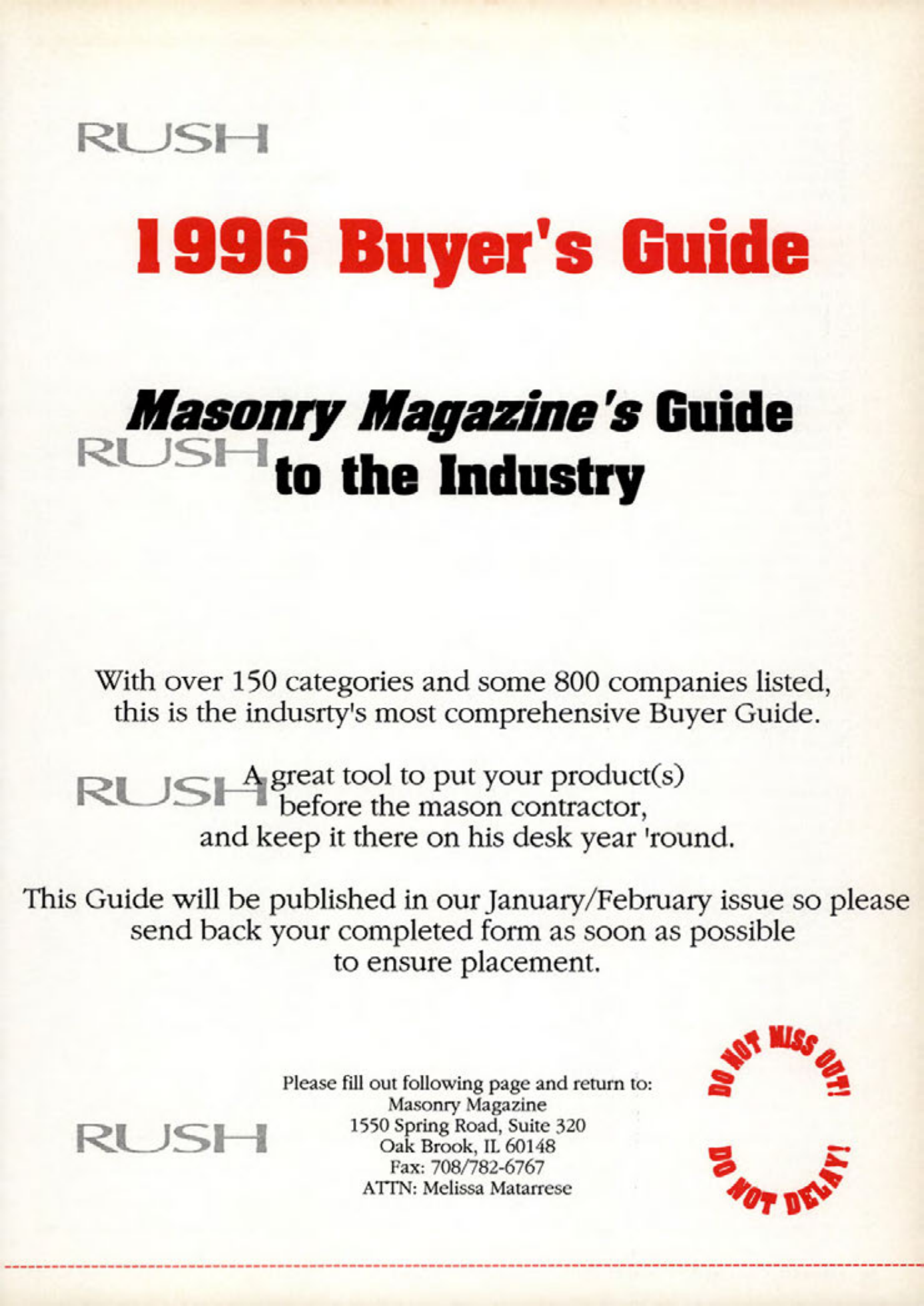 Masonry Magazine October 1995 Page. 25
