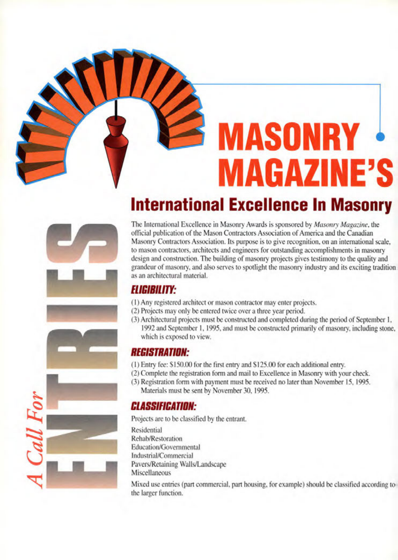 Masonry Magazine October 1995 Page. 28