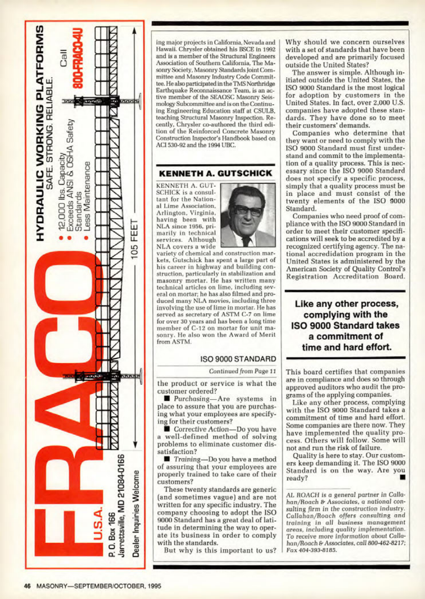 Masonry Magazine October 1995 Page. 46