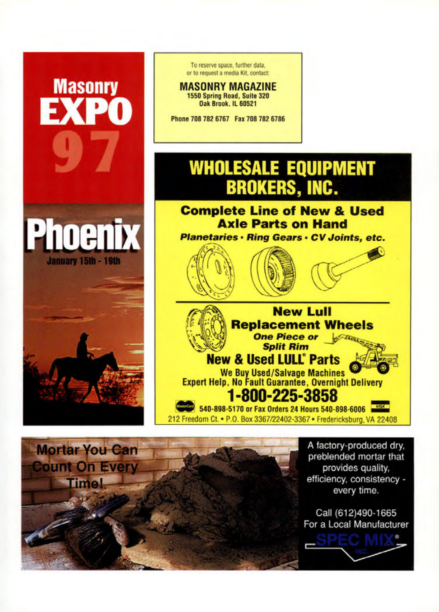 Masonry Magazine August 1996 Page. 35