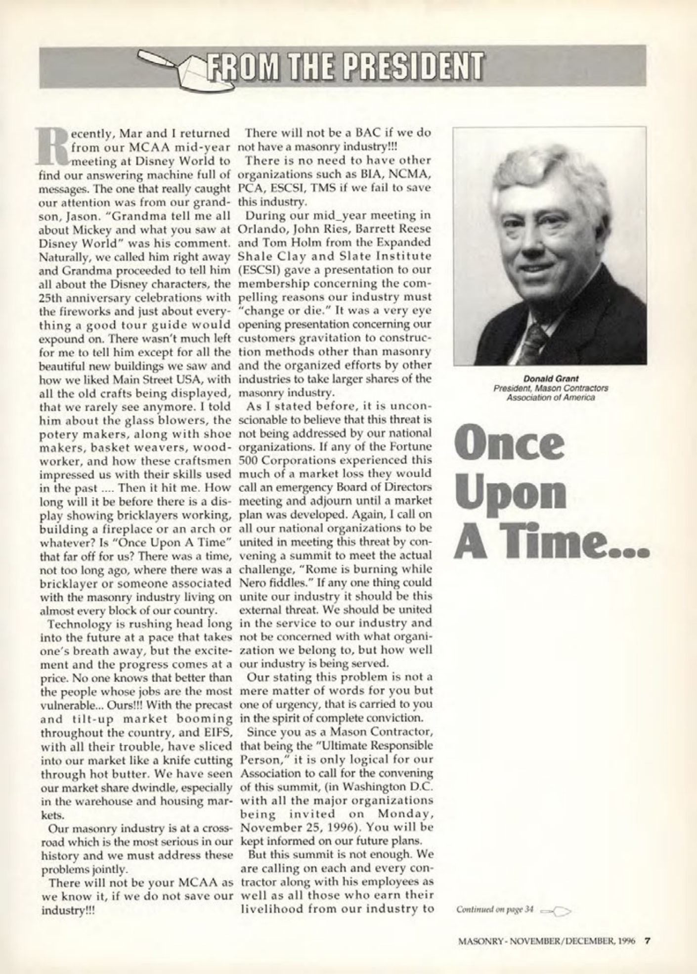Masonry Magazine December 1996 Page. 7