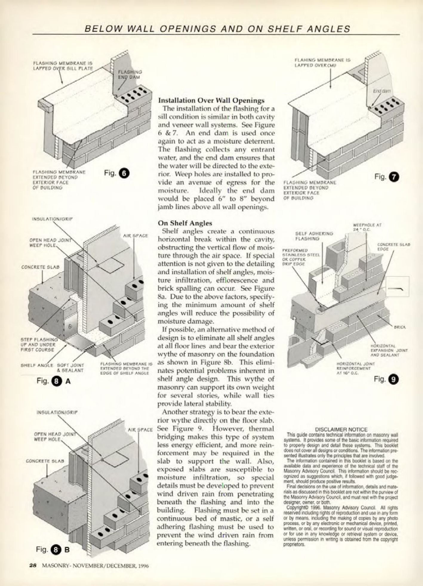 Masonry Magazine December 1996 Page. 28