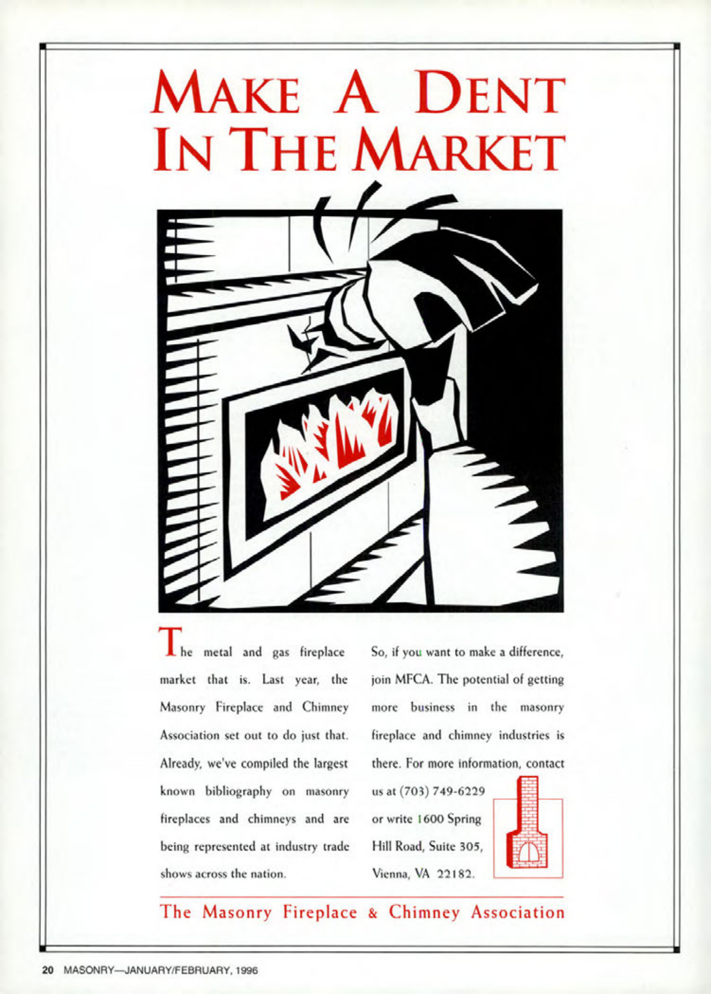 Masonry Magazine February 1996 Page. 20