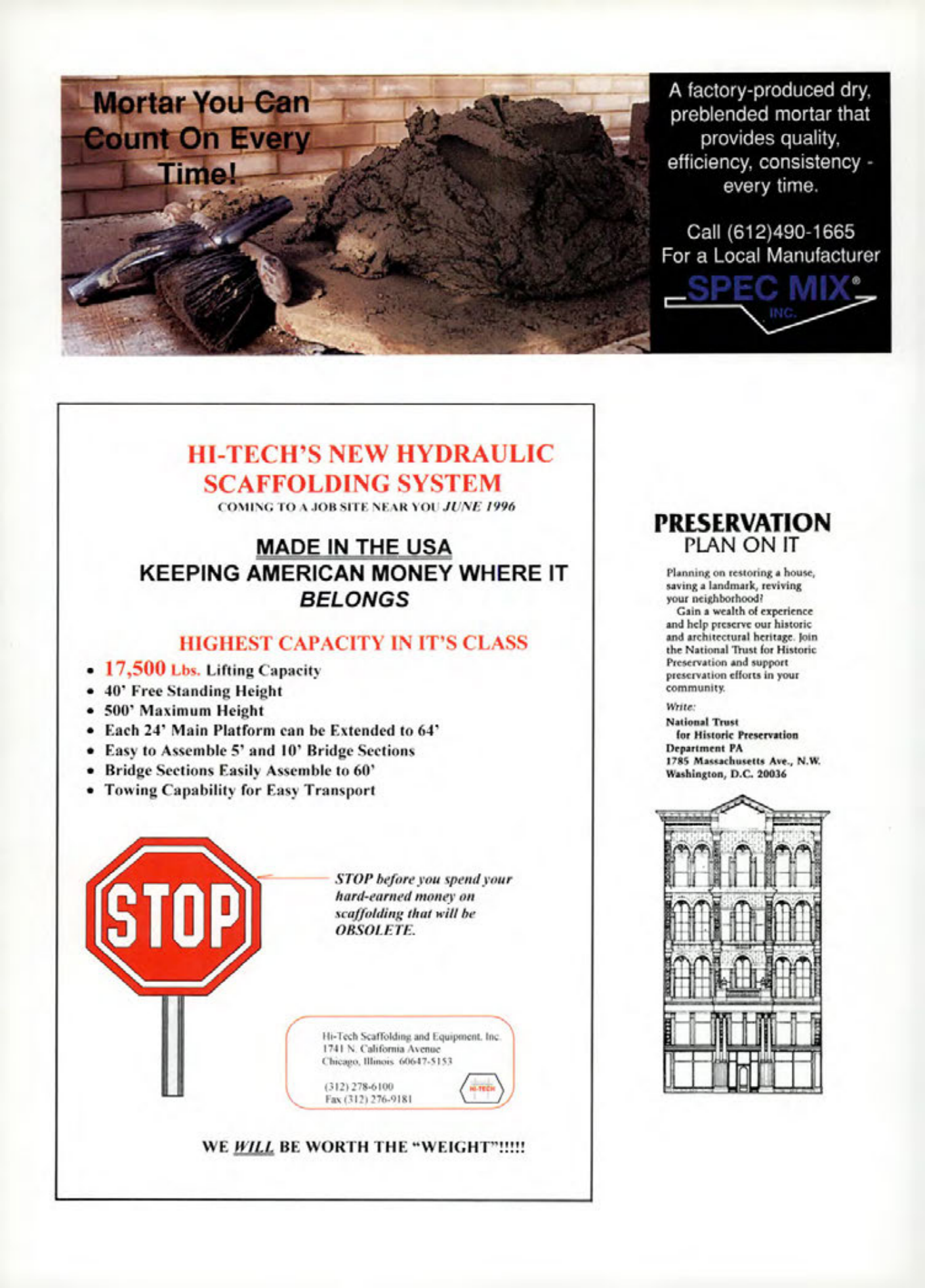 Masonry Magazine June 1996 Page. 2