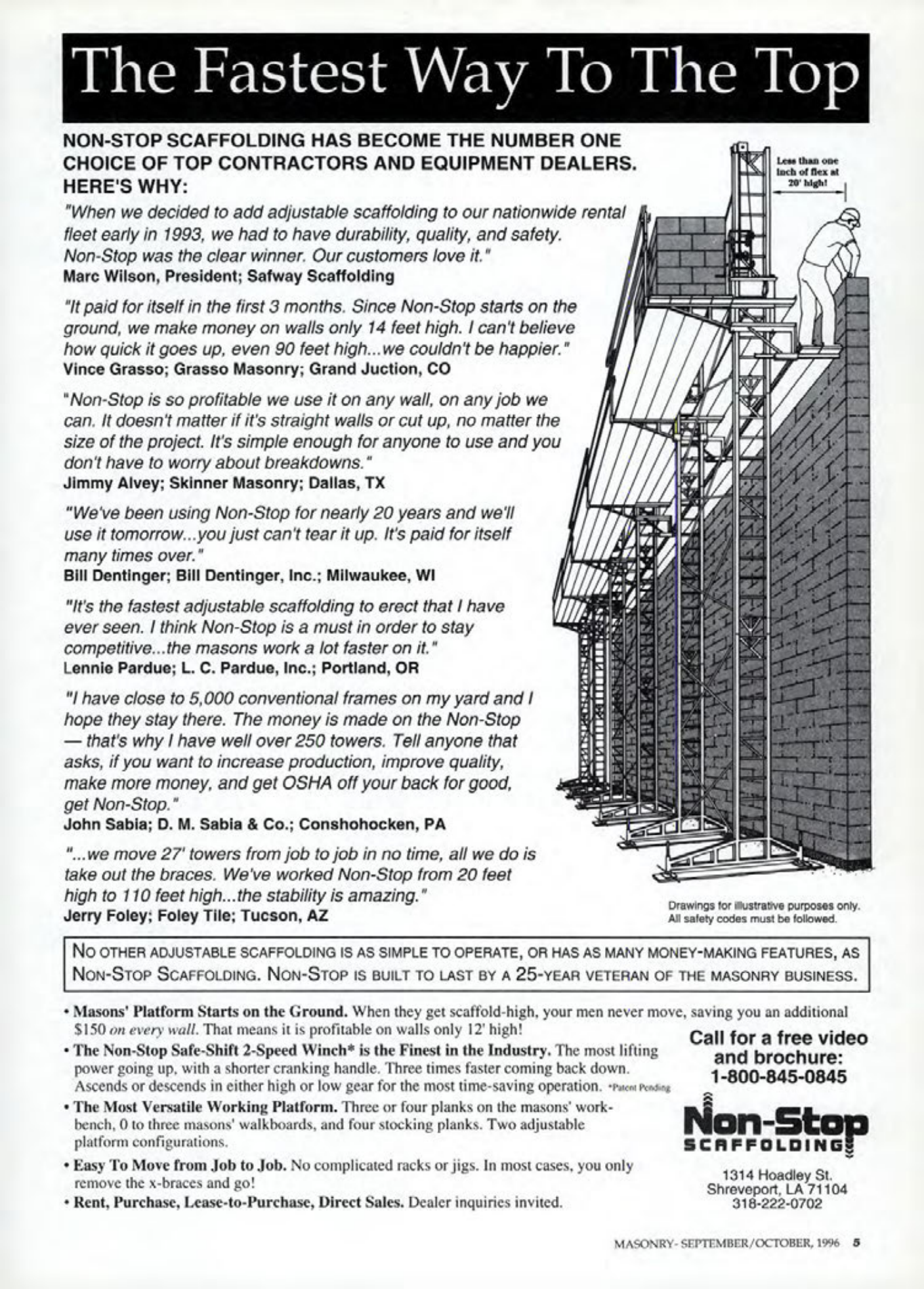 Masonry Magazine October 1996 Page. 5