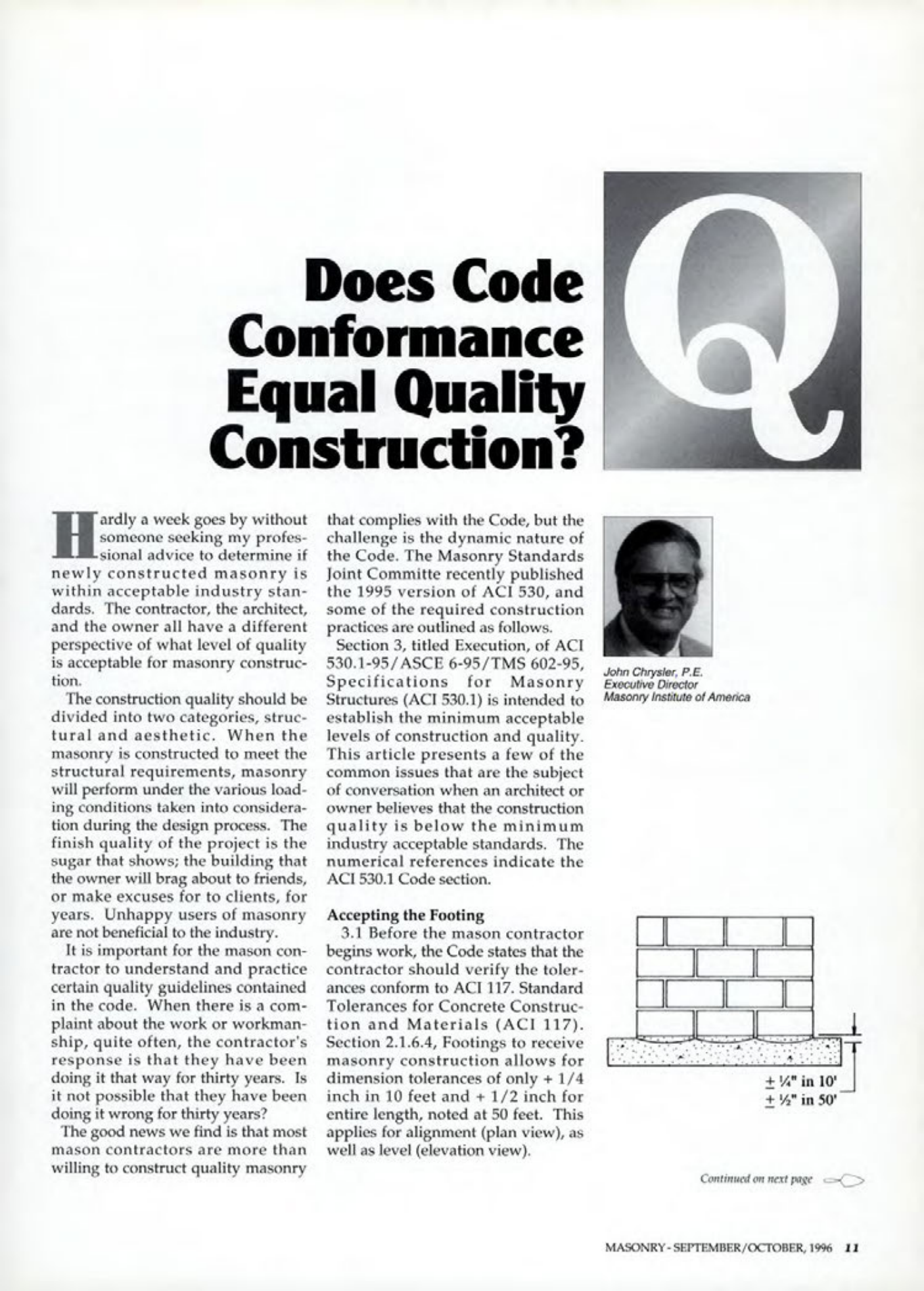 Masonry Magazine October 1996 Page. 11