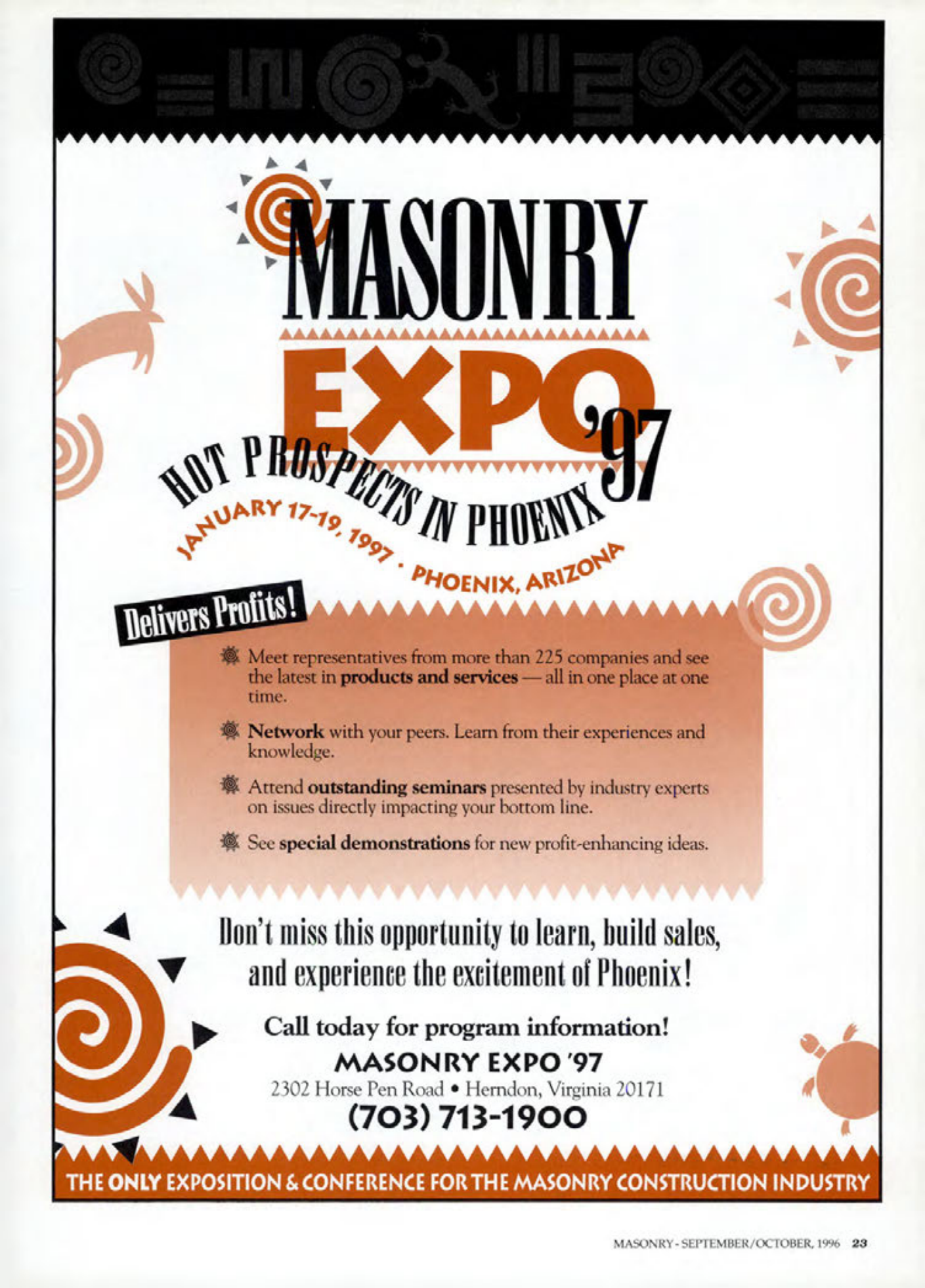 Masonry Magazine October 1996 Page. 23