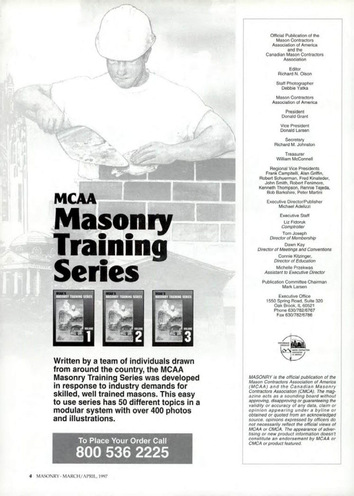 Masonry Magazine April 1997 Page. 4