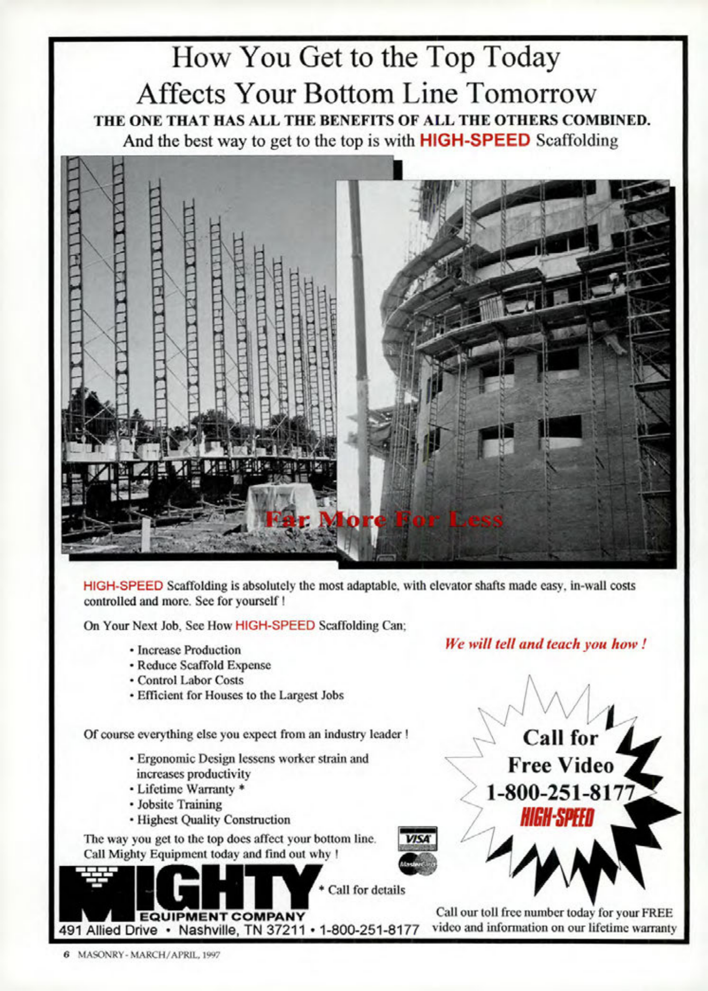 Masonry Magazine April 1997 Page. 6