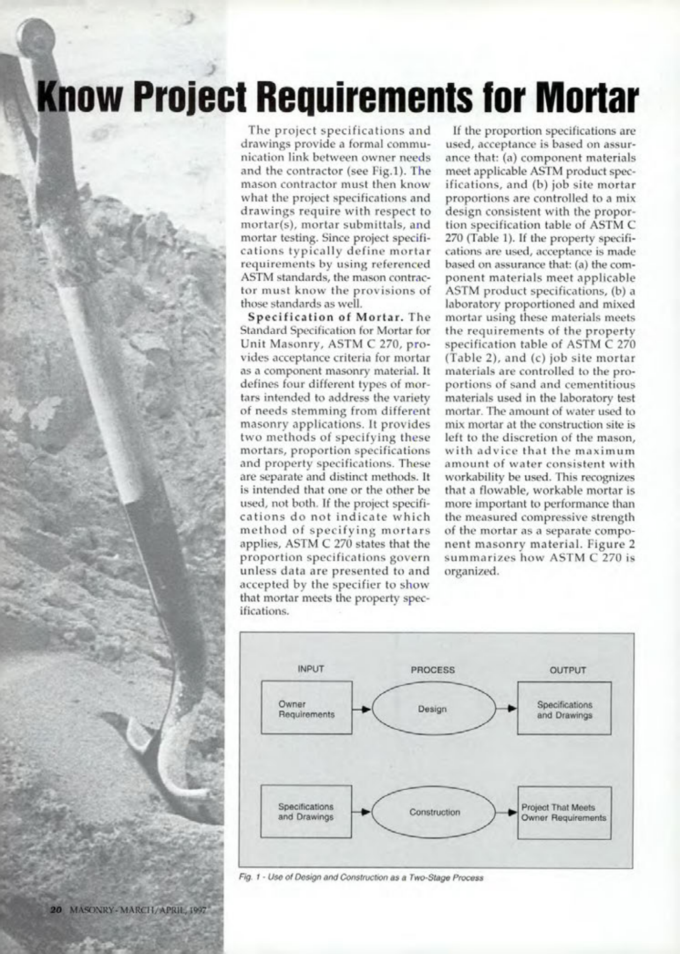 Masonry Magazine April 1997 Page. 20