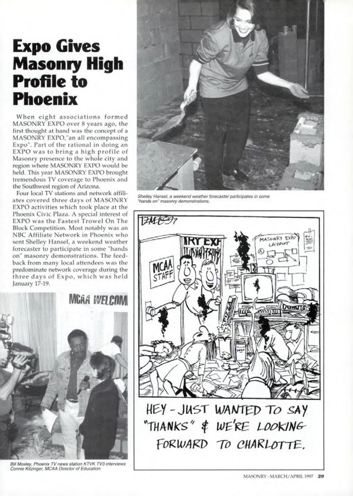 Masonry Magazine April 1997 Page. 29