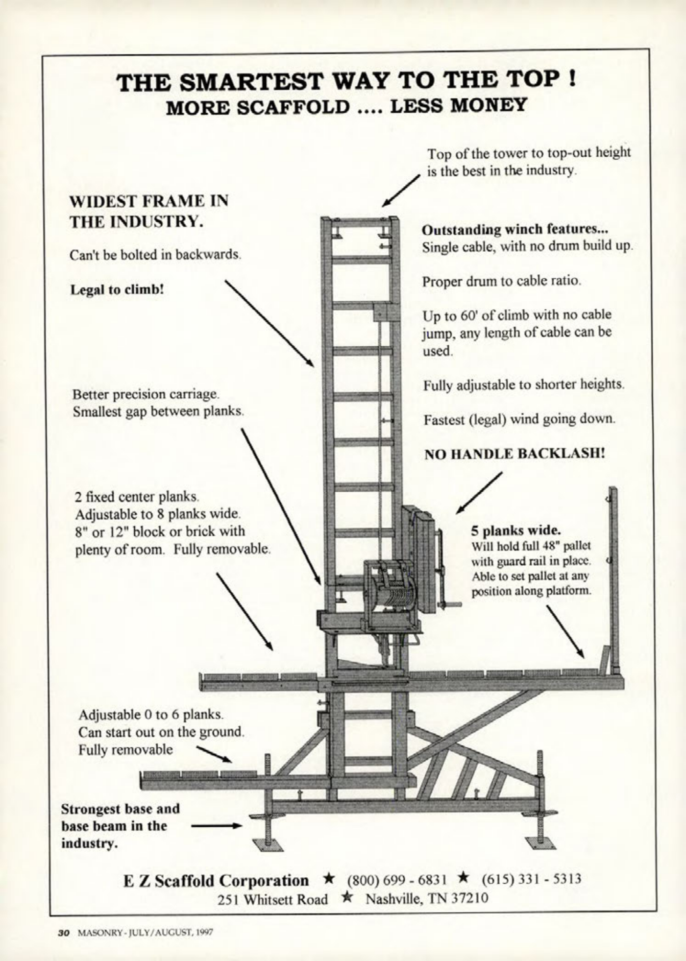 Masonry Magazine August 1997 Page. 30