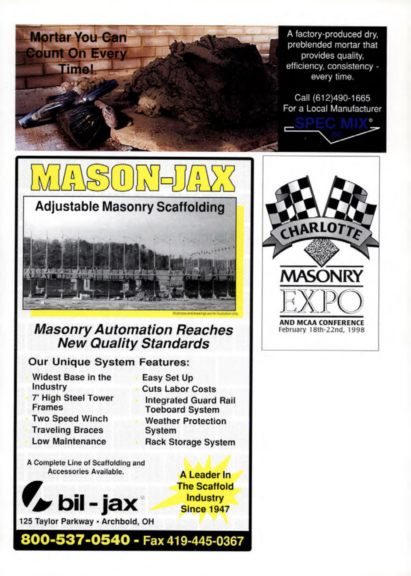 Masonry Magazine August 1997 Page. 39