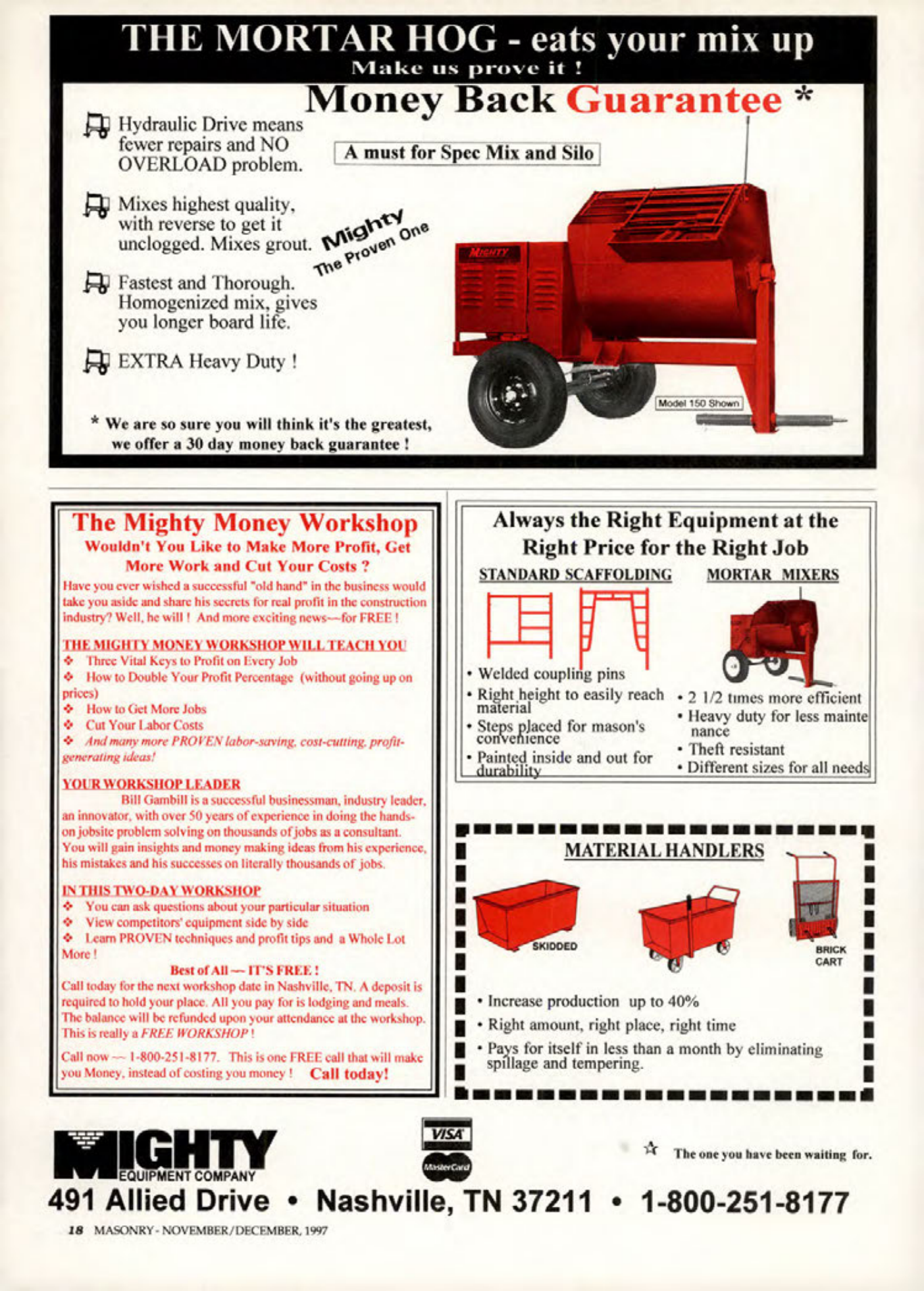 Masonry Magazine December 1997 Page. 18