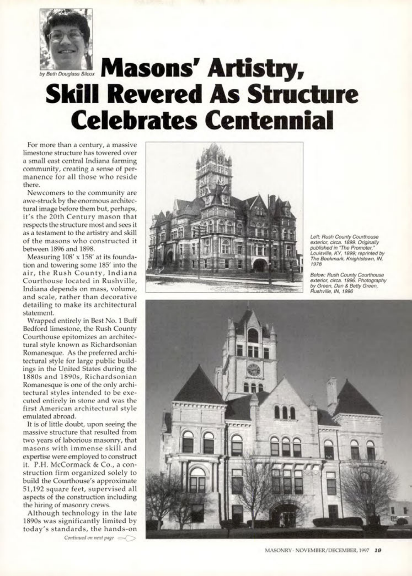 Masonry Magazine December 1997 Page. 19