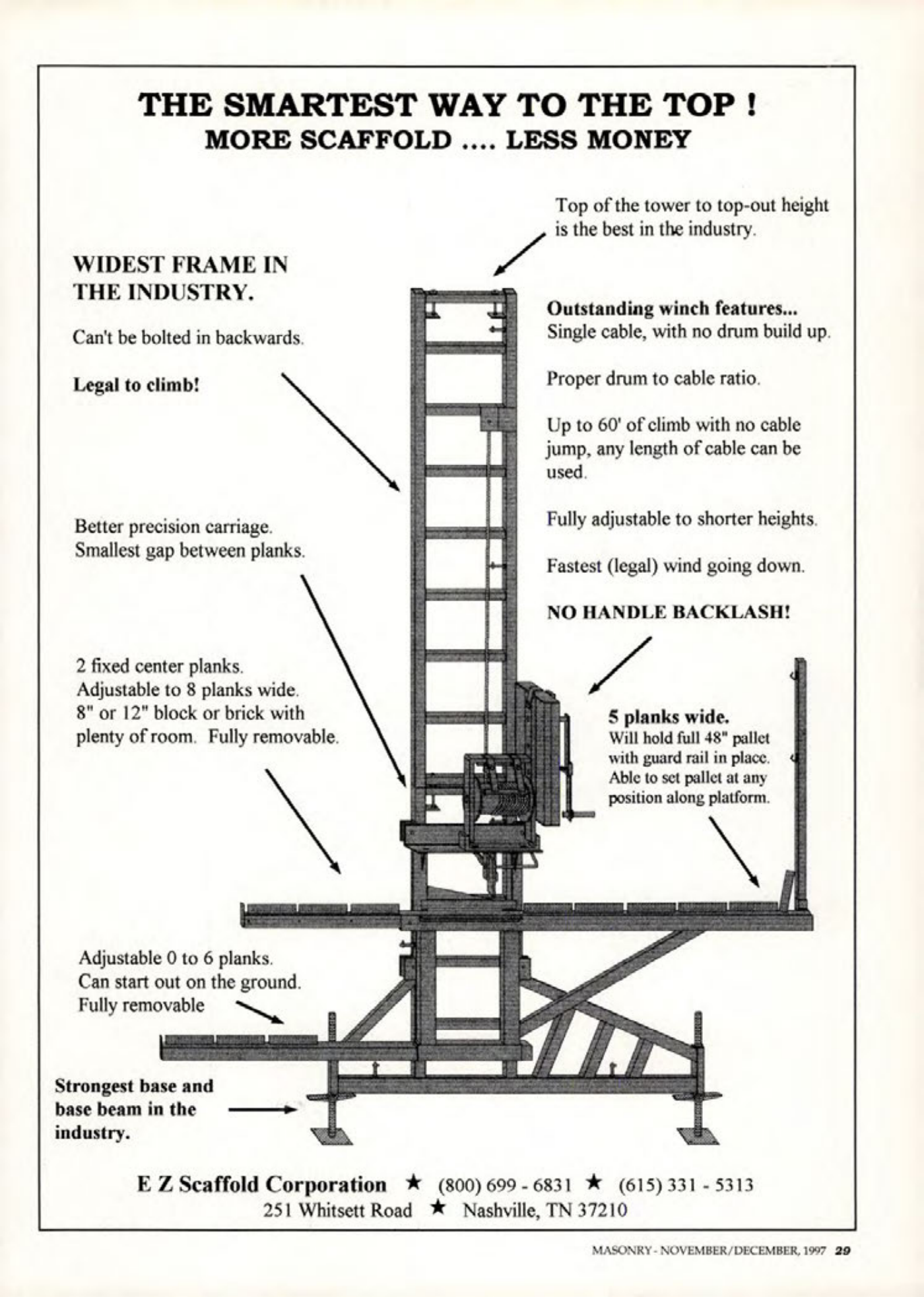 Masonry Magazine December 1997 Page. 29