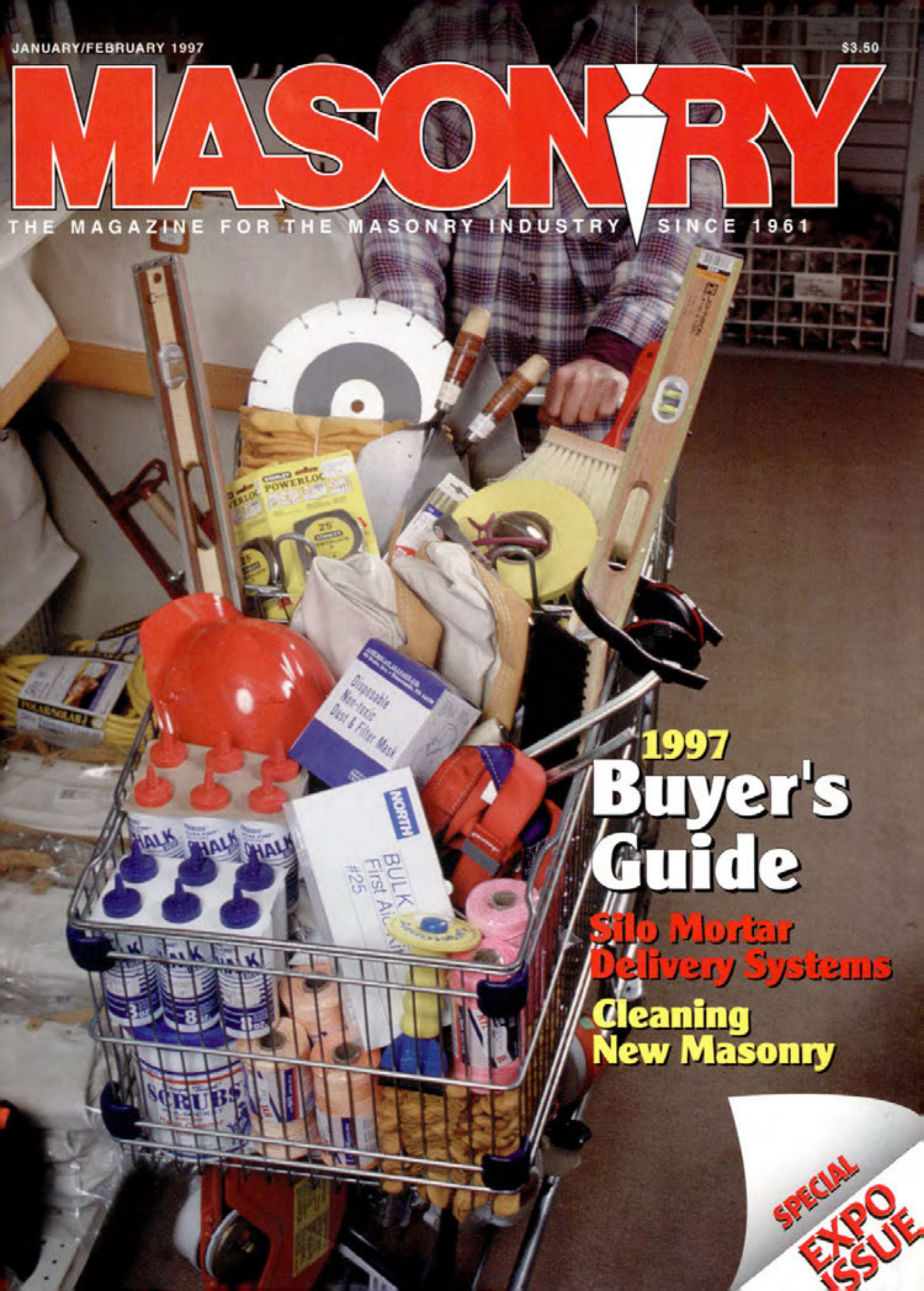 Masonry Magazine February 1997 Page. 1