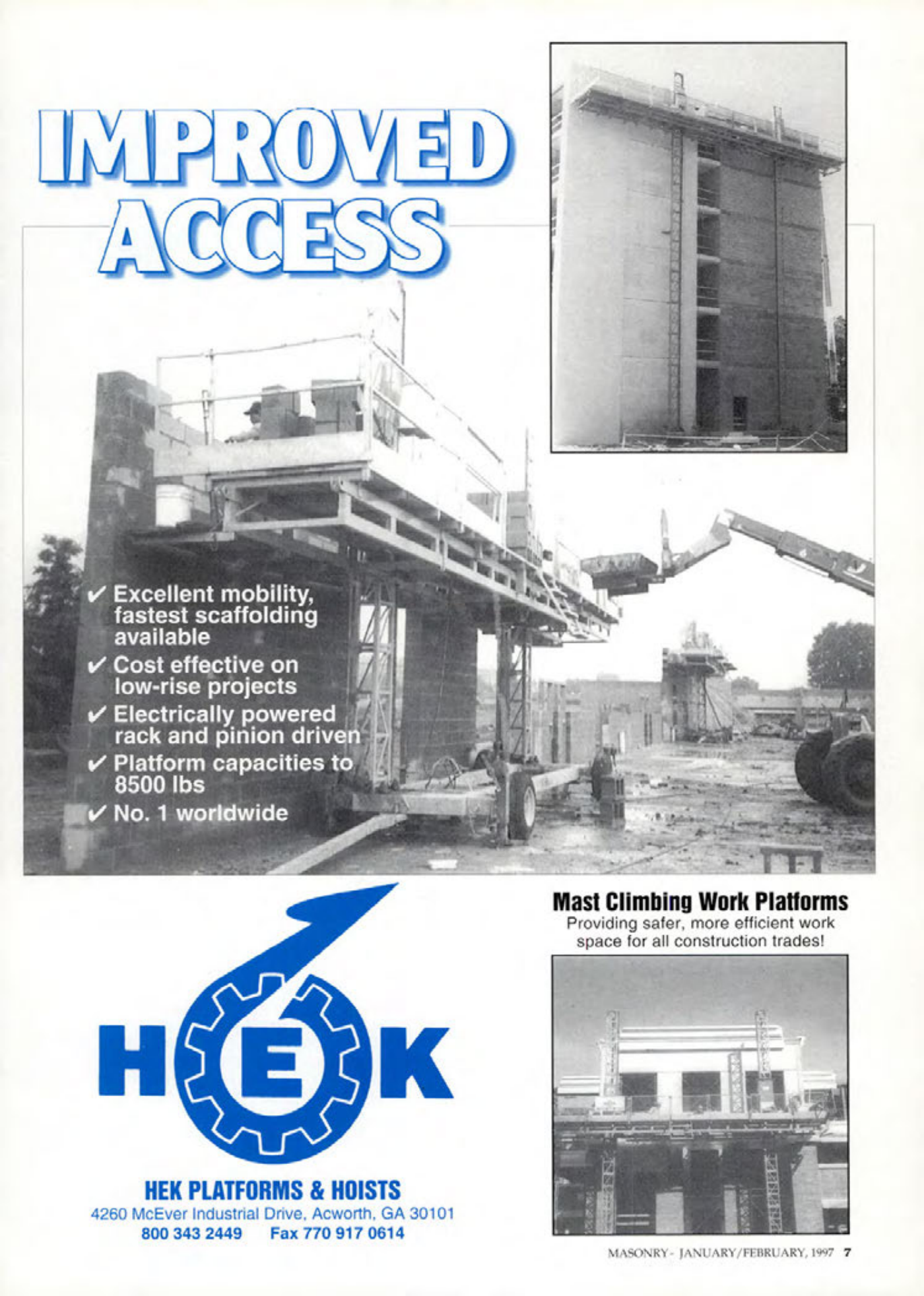 Masonry Magazine February 1997 Page. 7