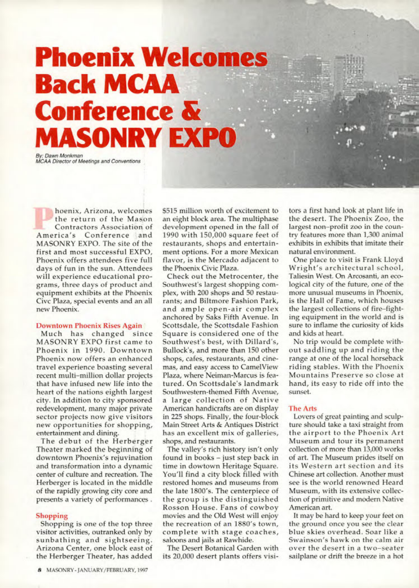 Masonry Magazine February 1997 Page. 8