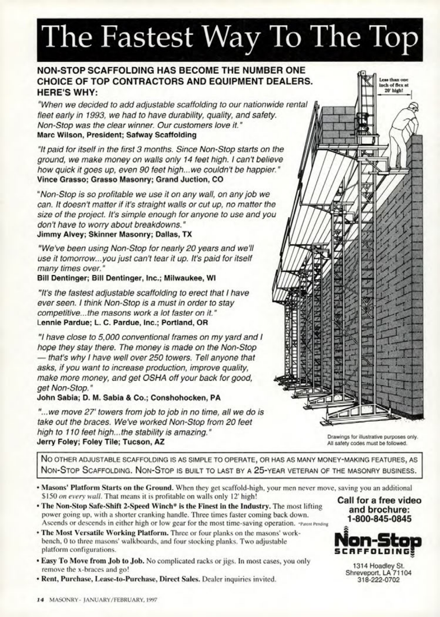 Masonry Magazine February 1997 Page. 16