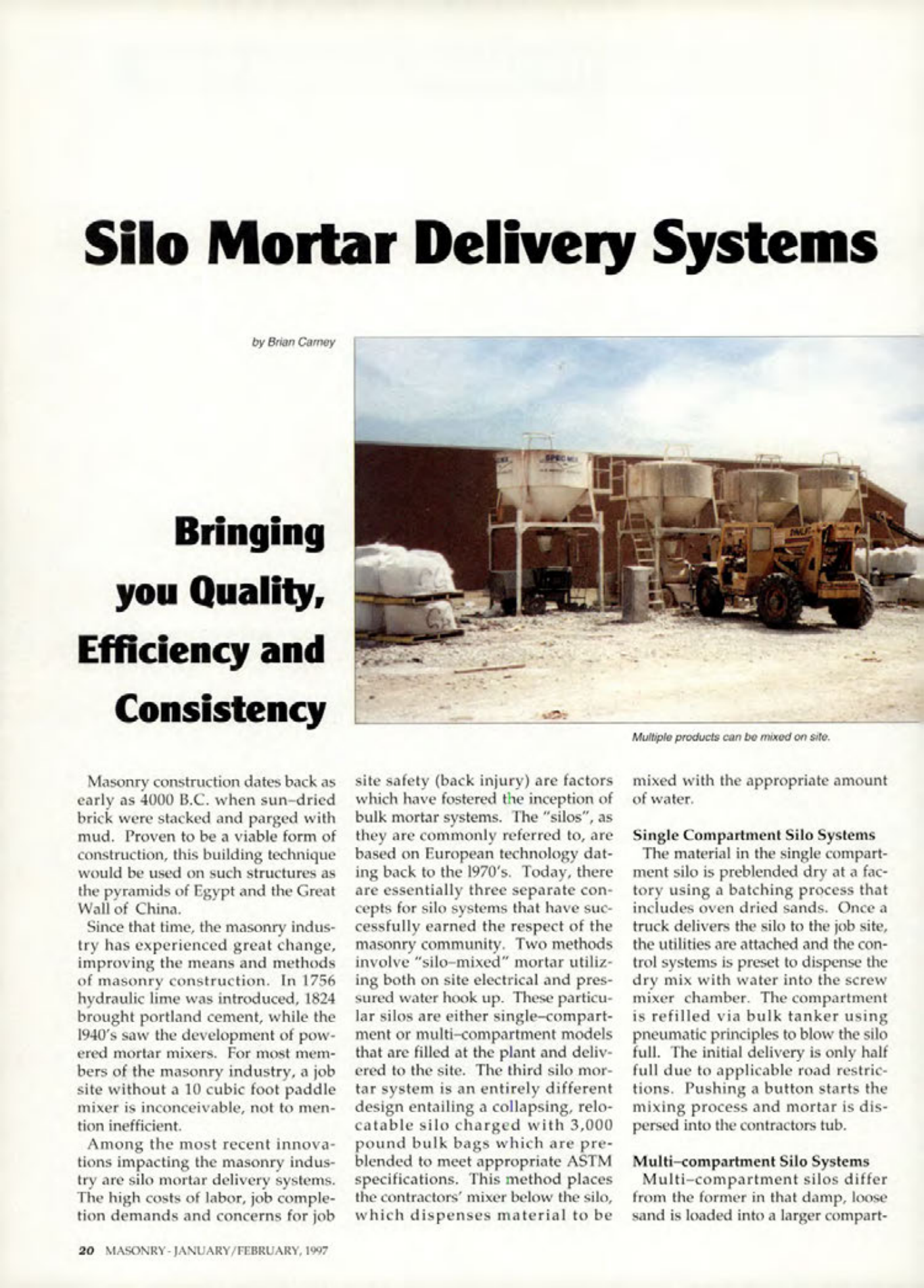 Masonry Magazine February 1997 Page. 22