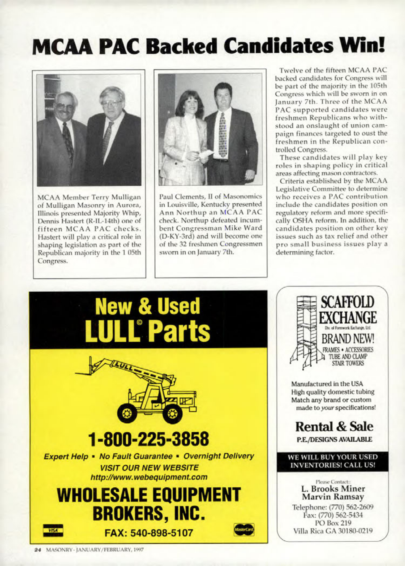 Masonry Magazine February 1997 Page. 26