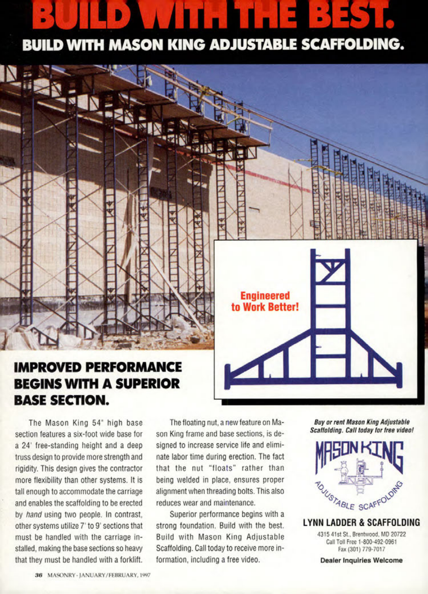 Masonry Magazine February 1997 Page. 38