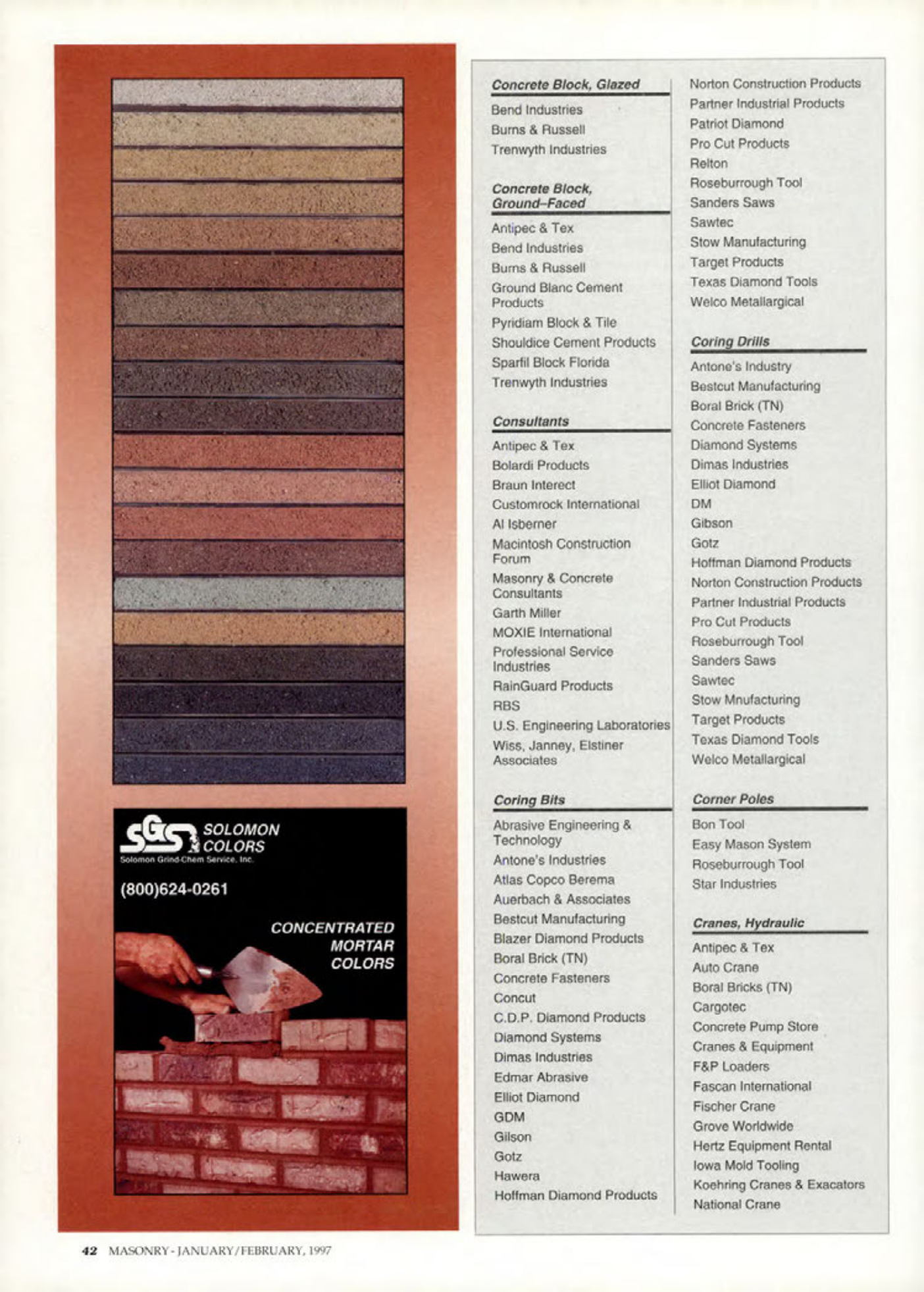 Masonry Magazine February 1997 Page. 44