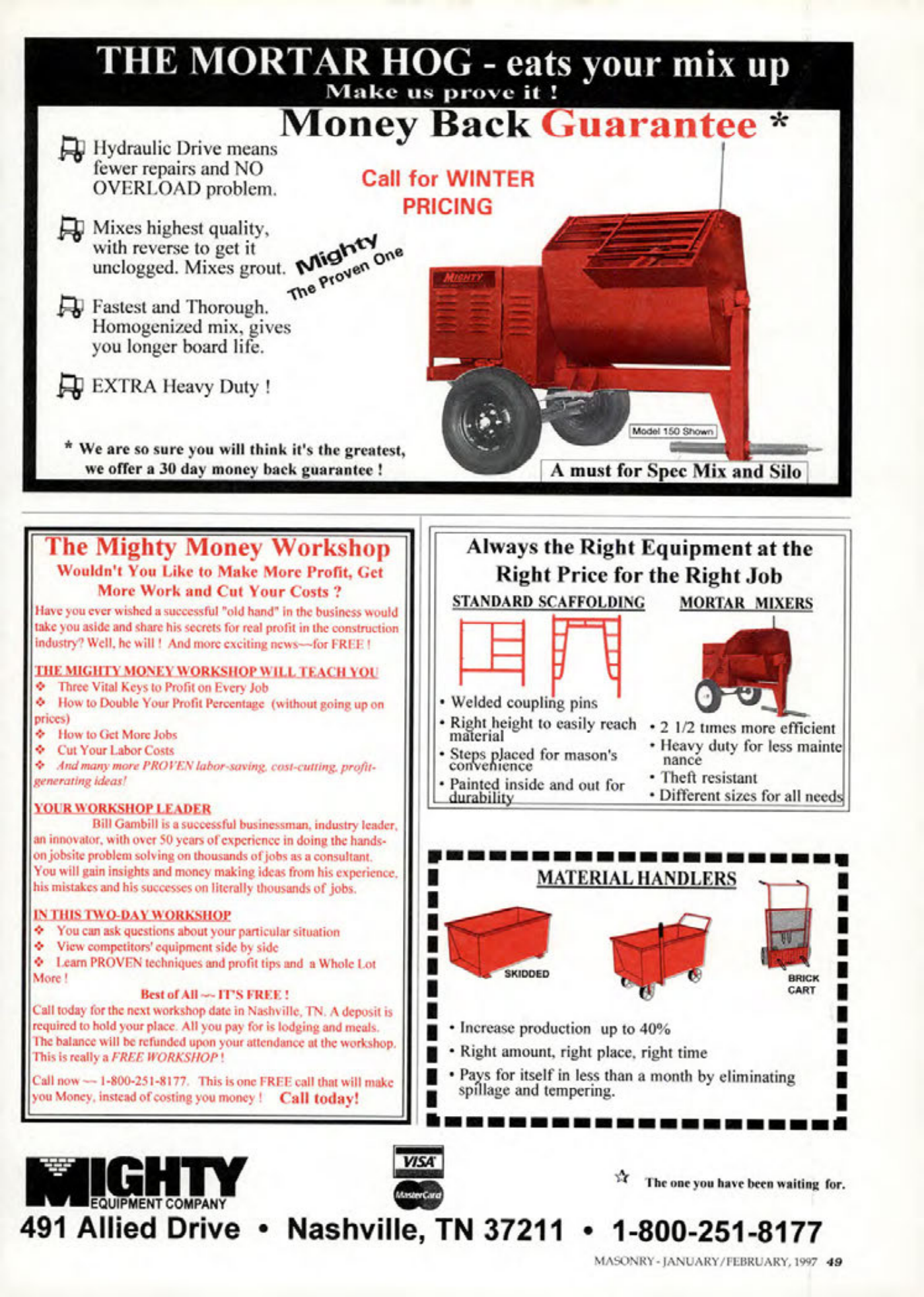 Masonry Magazine February 1997 Page. 51