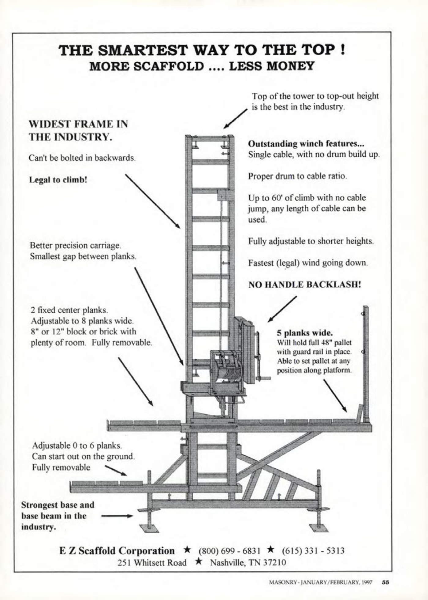 Masonry Magazine February 1997 Page. 57