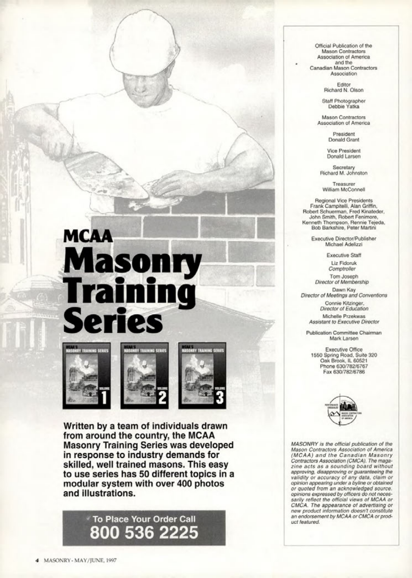 Masonry Magazine June 1997 Page. 4