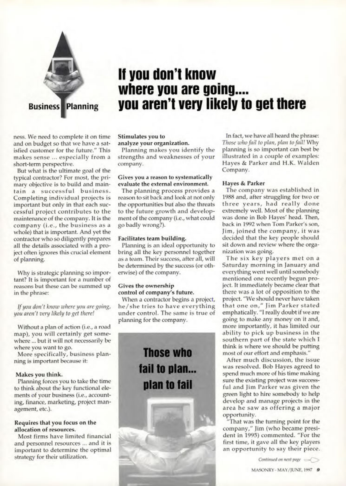 Masonry Magazine June 1997 Page. 9