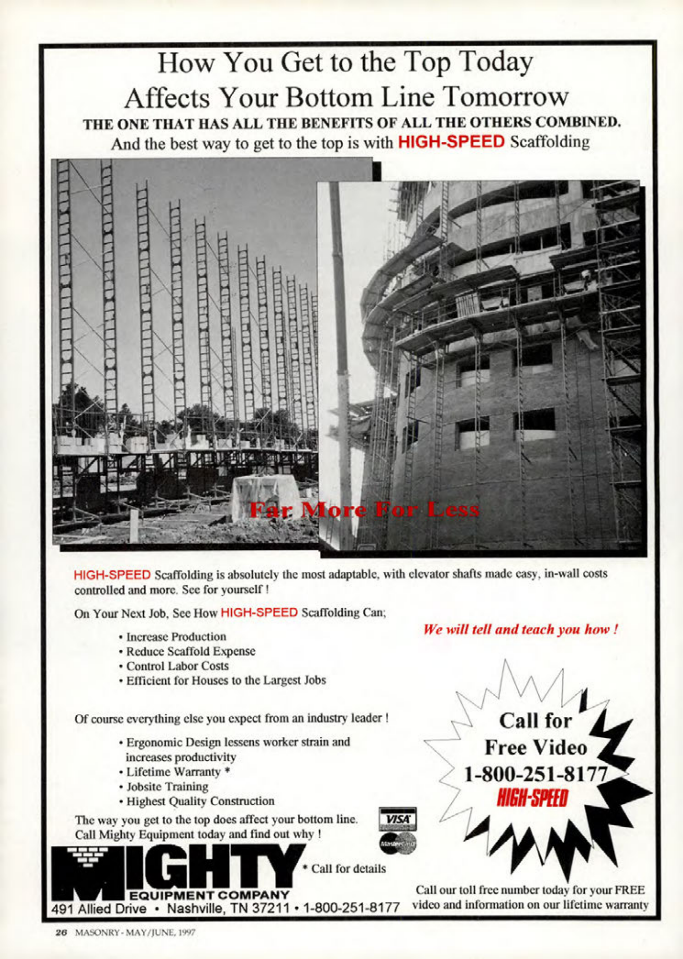 Masonry Magazine June 1997 Page. 26