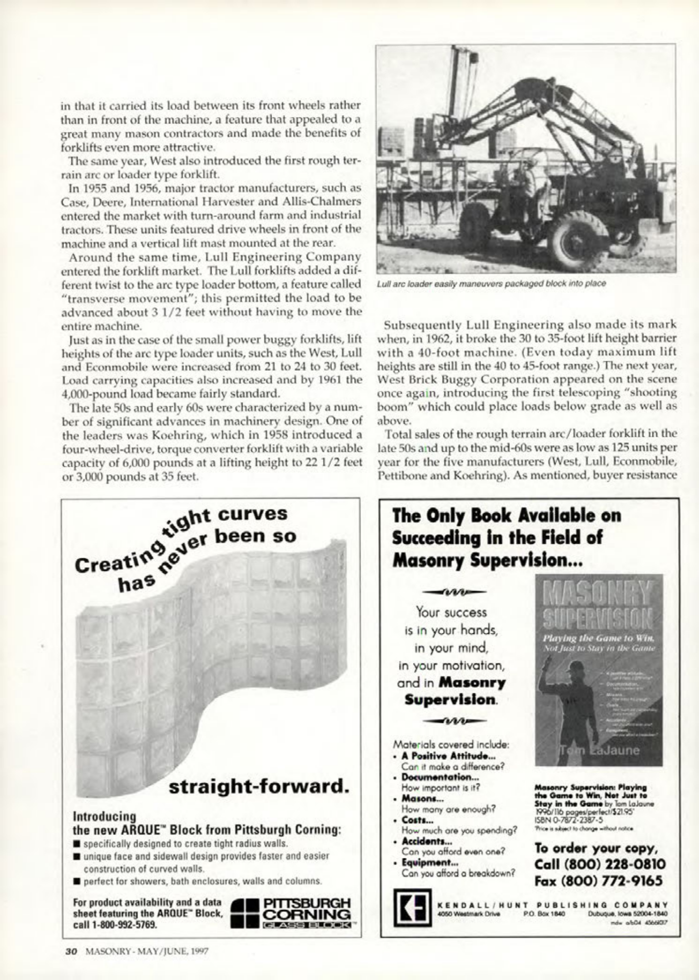 Masonry Magazine June 1997 Page. 30