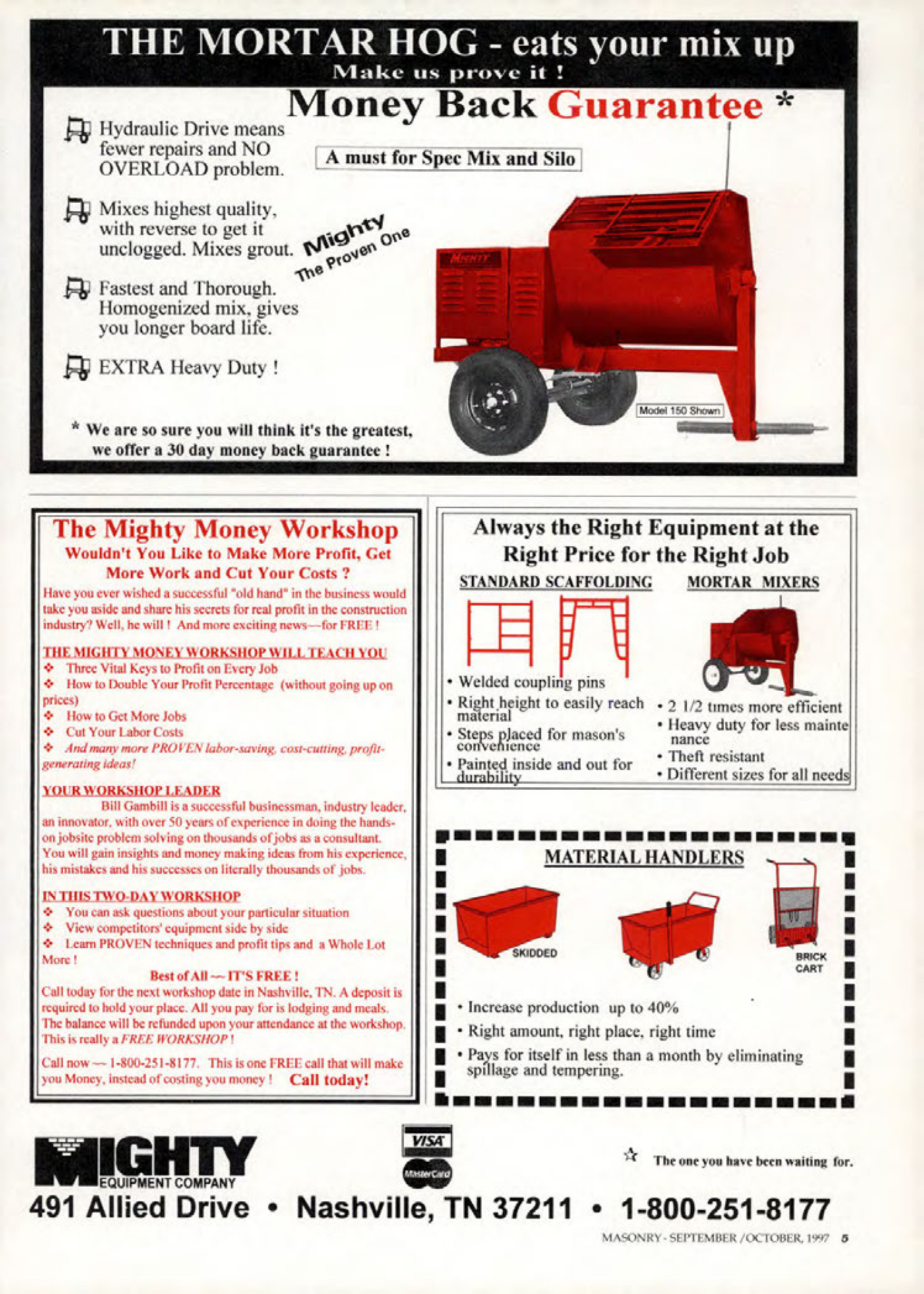 Masonry Magazine October 1997 Page. 5