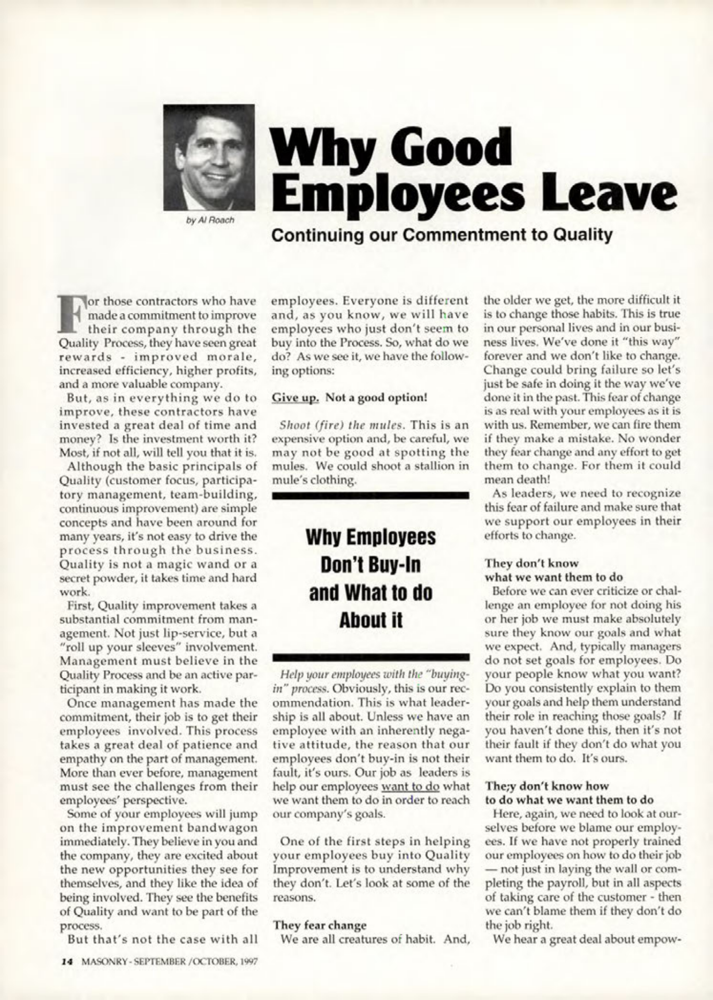 Masonry Magazine October 1997 Page. 14