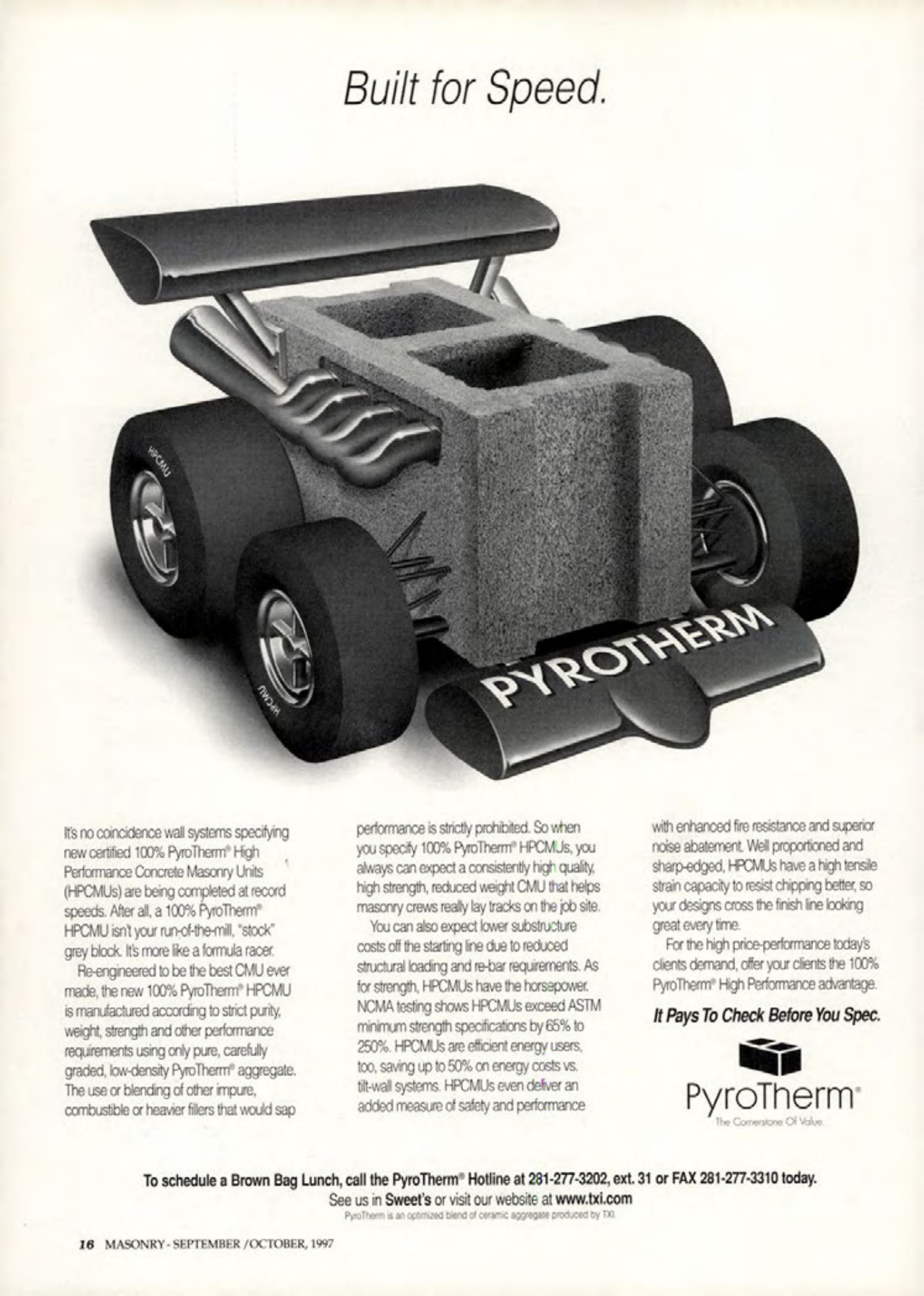 Masonry Magazine October 1997 Page. 16