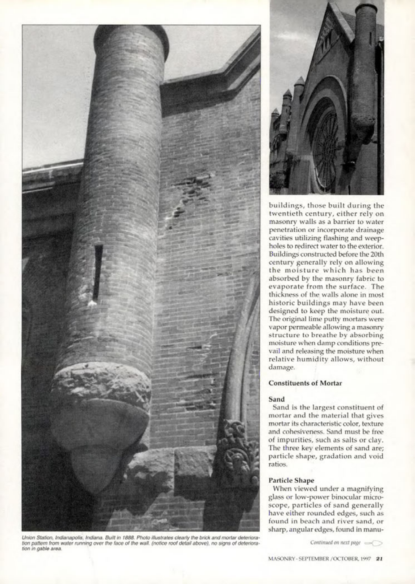 Masonry Magazine October 1997 Page. 21