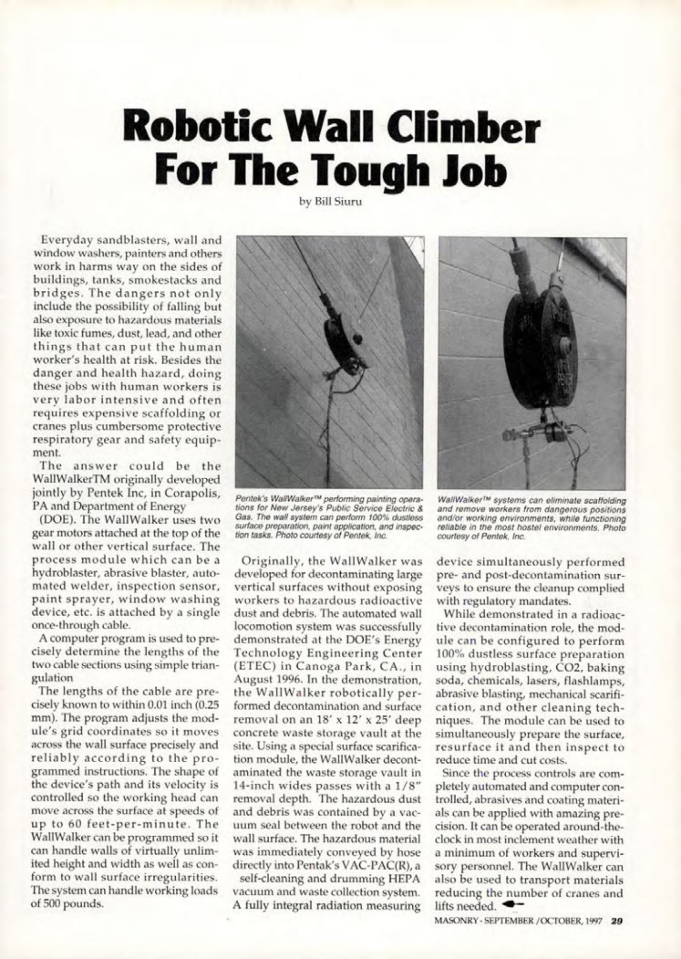 Masonry Magazine October 1997 Page. 29