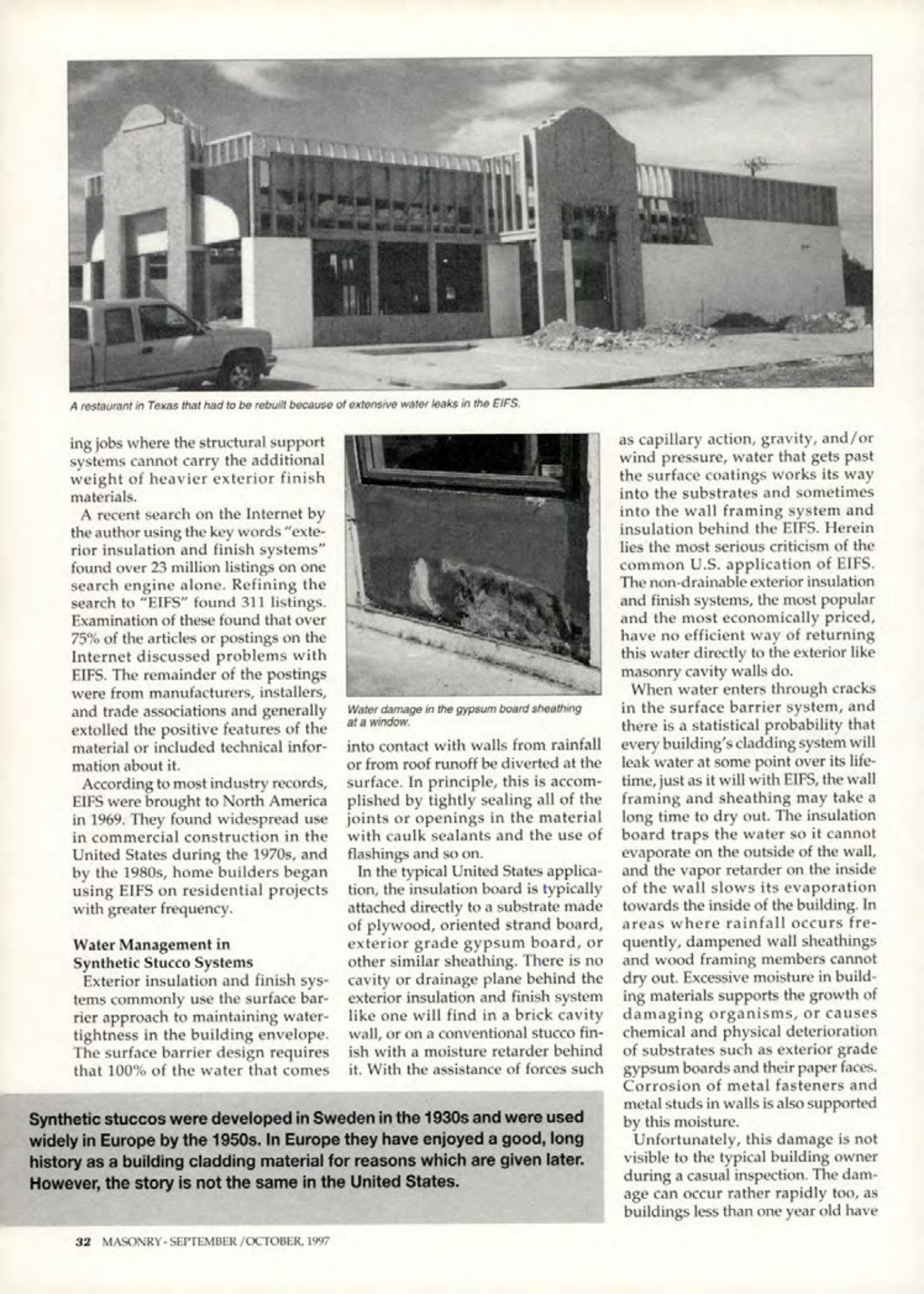 Masonry Magazine October 1997 Page. 32